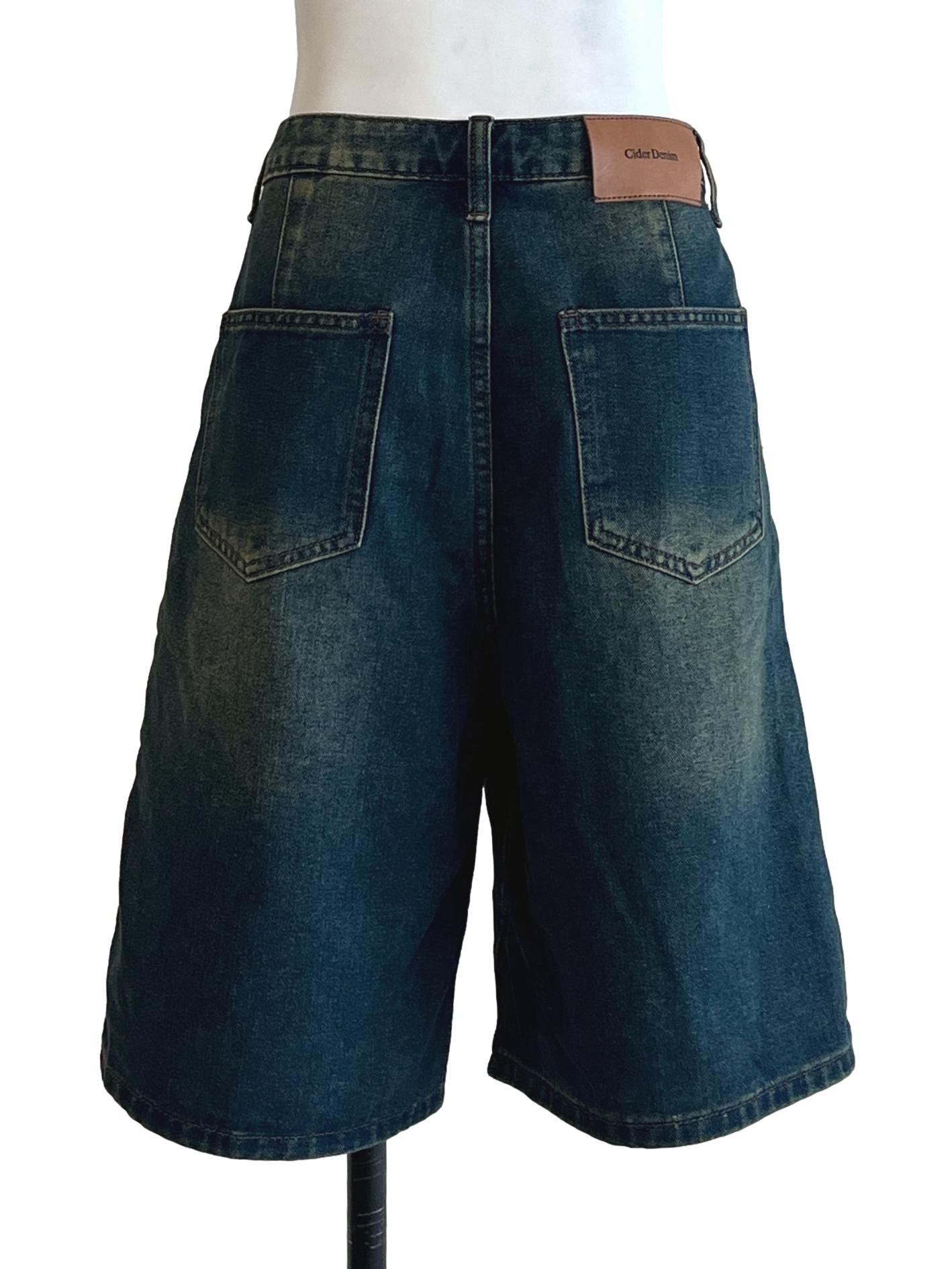 Denim Blue Boyfriend Short