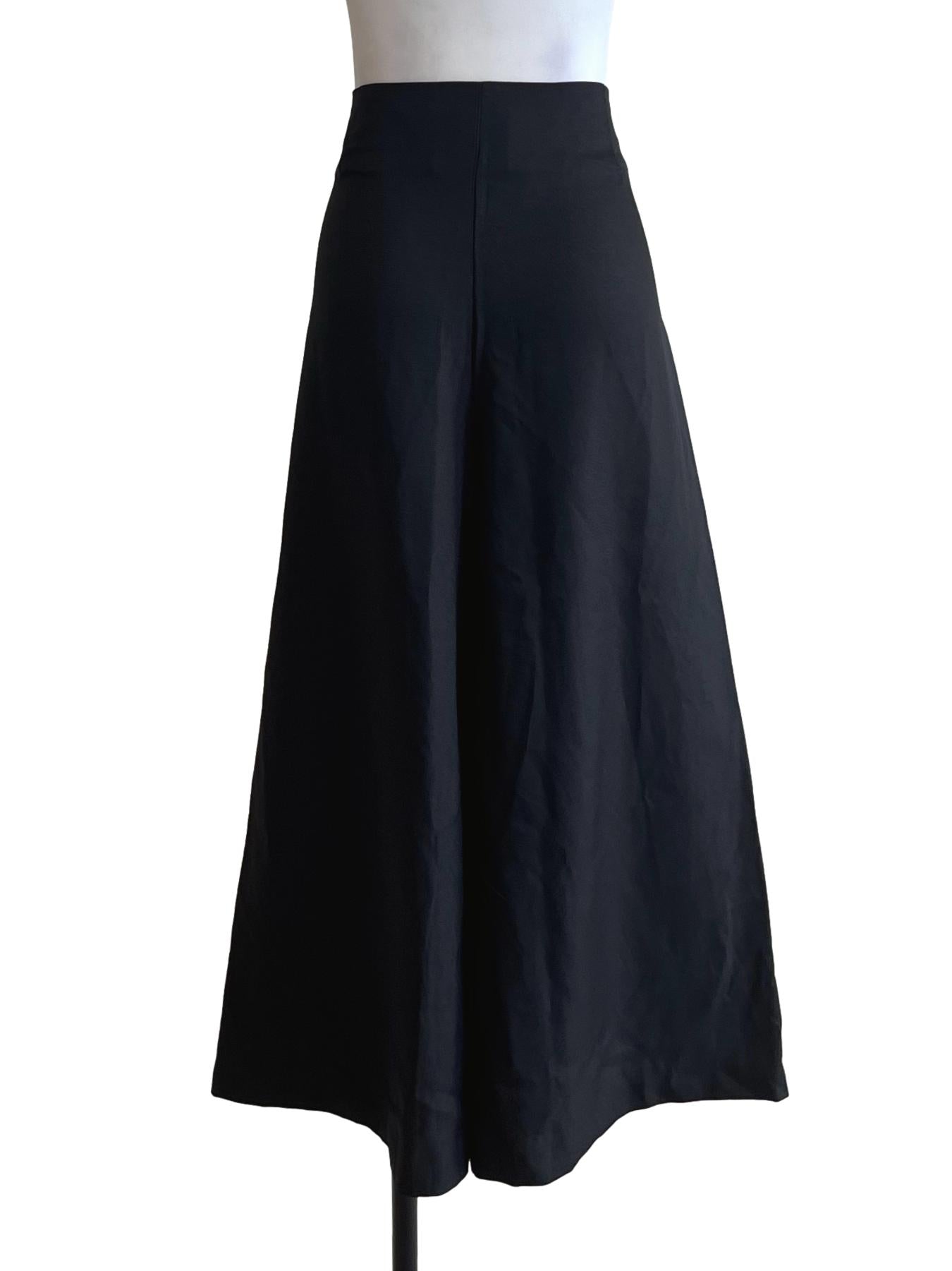 Black High-Waisted Formal Pants
