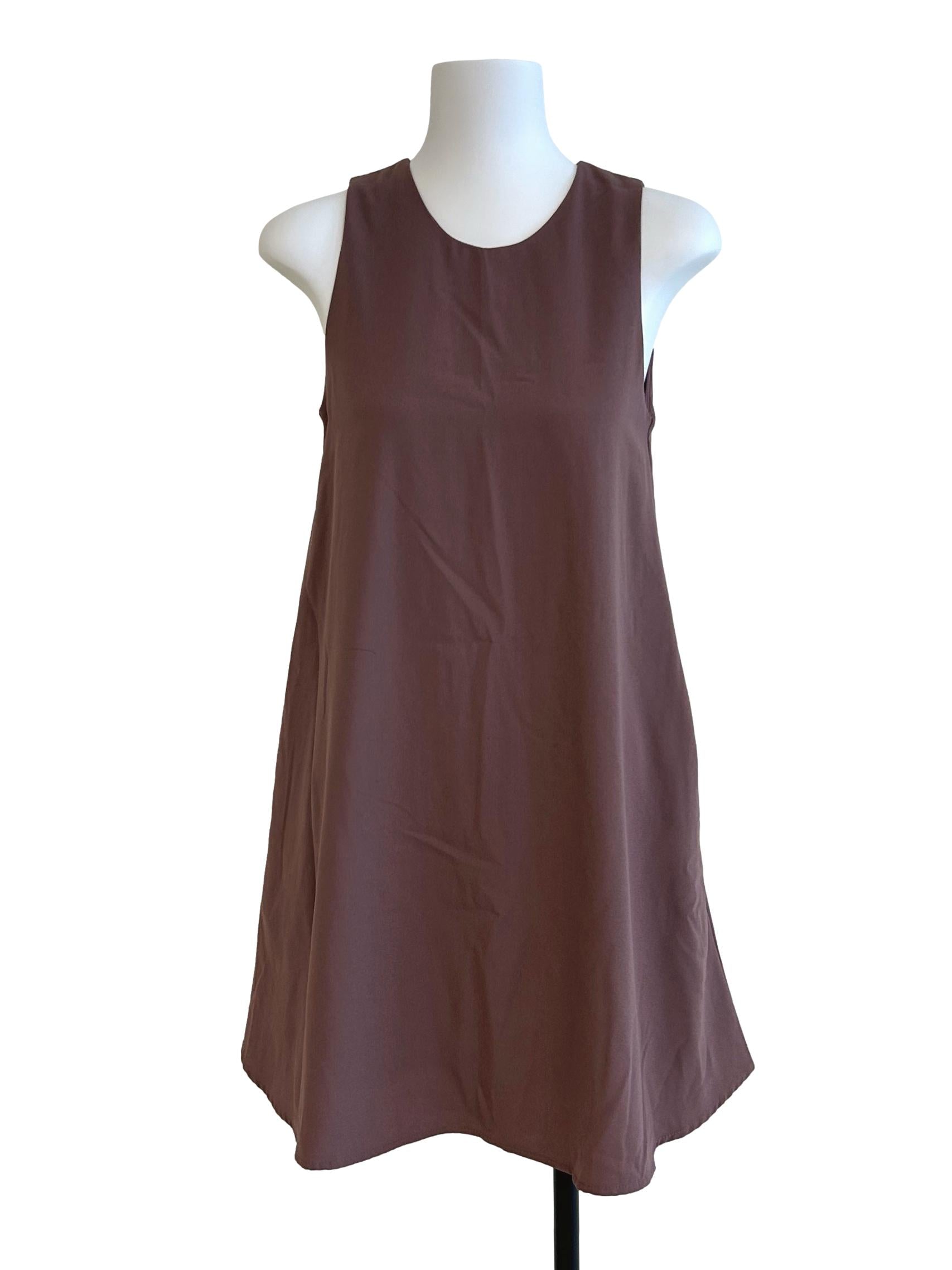 Dusty Purple Sleeveless Dress