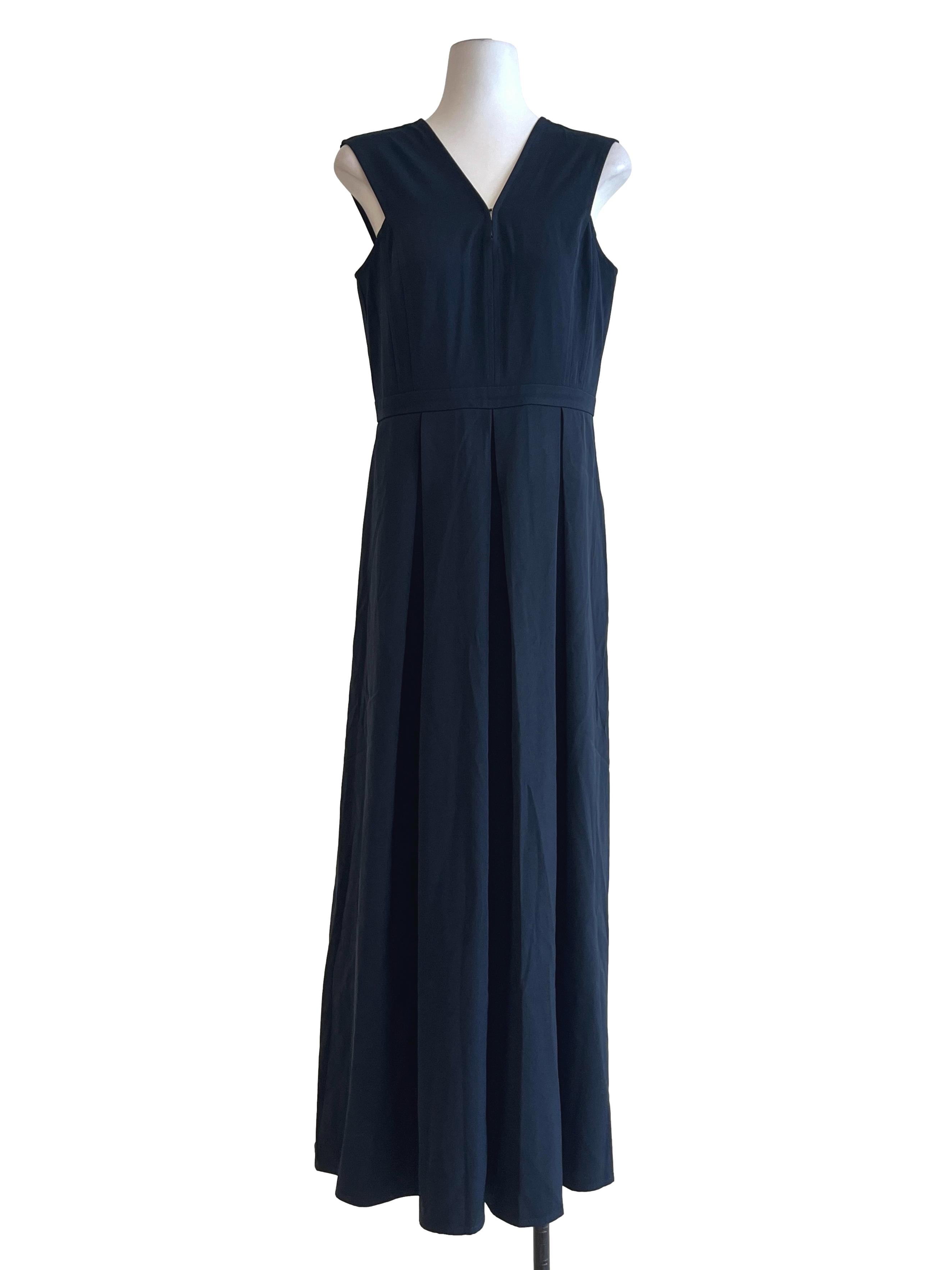 Denim Blue V Neck Jumpsuit