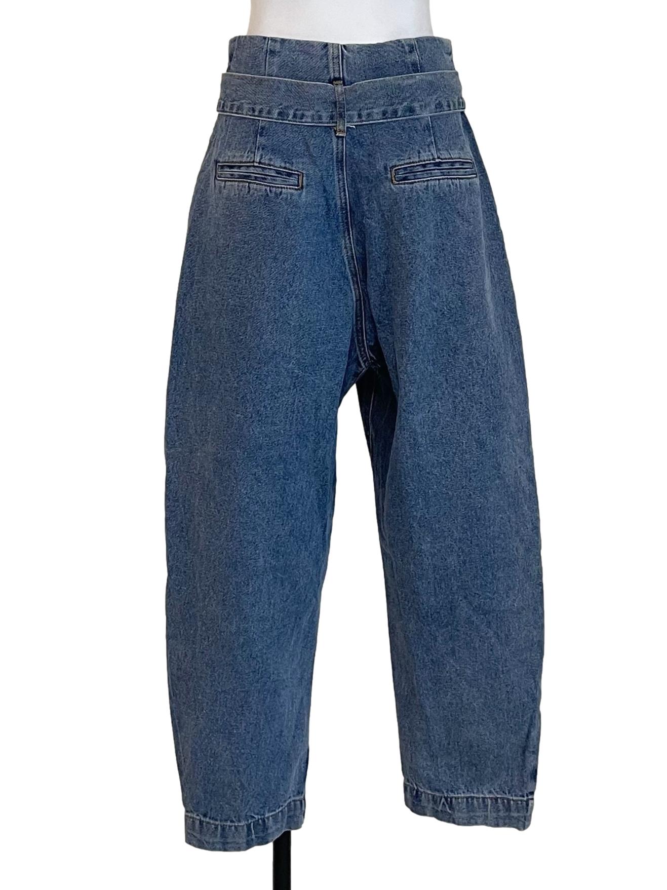 Ash Blue High Waist Curve Jeans