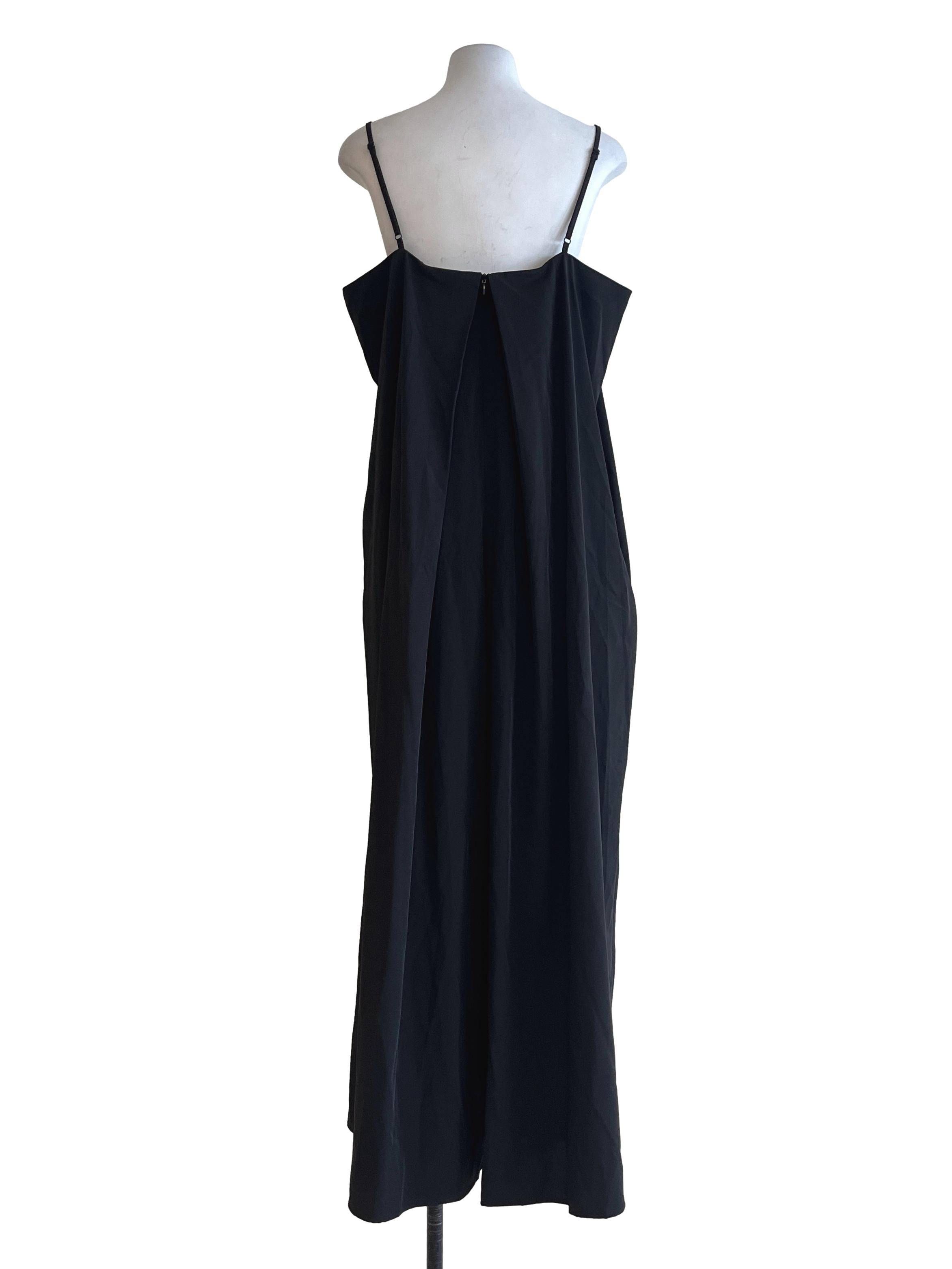 Onyx Black Square Jumpsuit LB