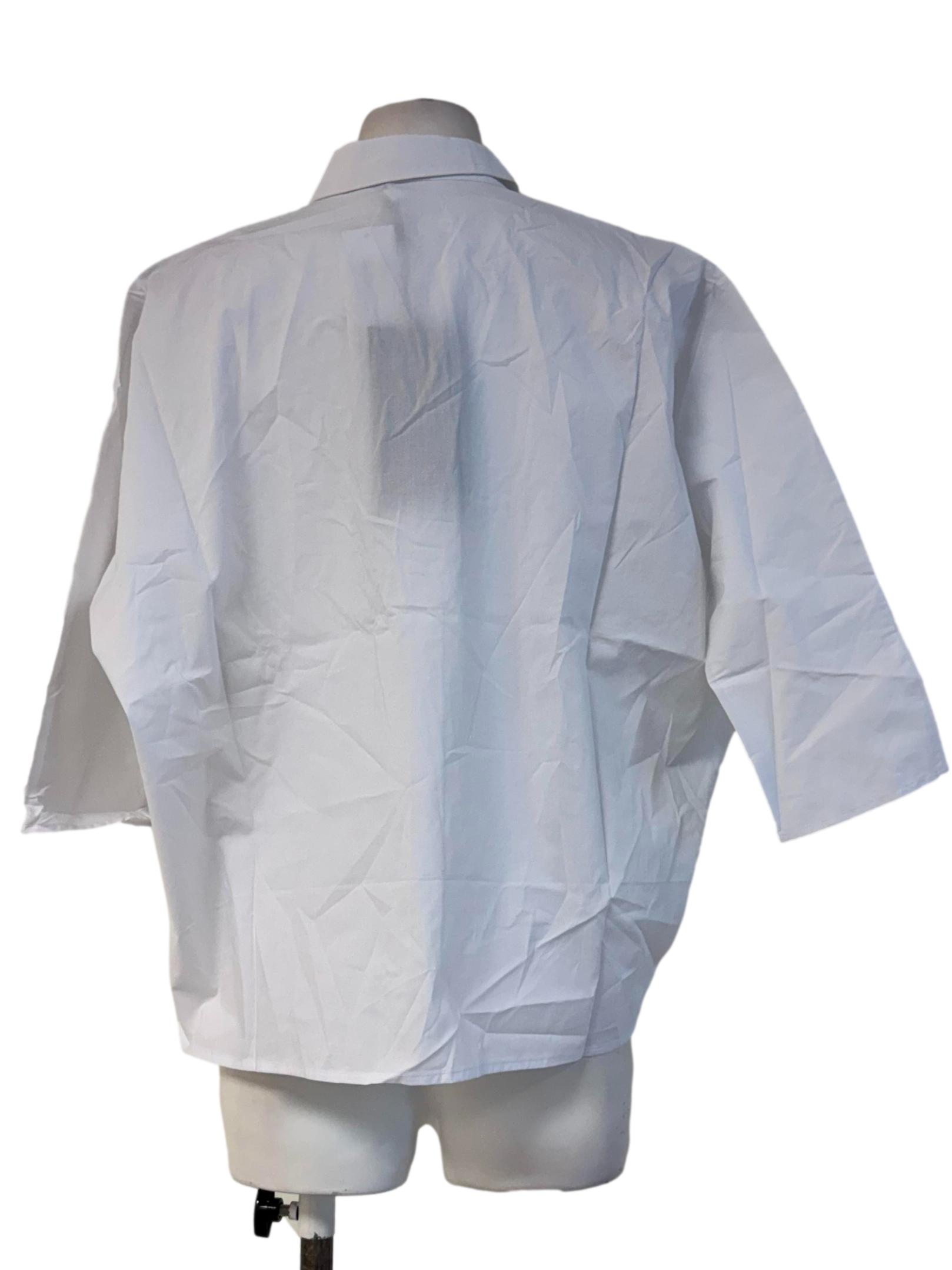 Pure White Embroidered Shirt