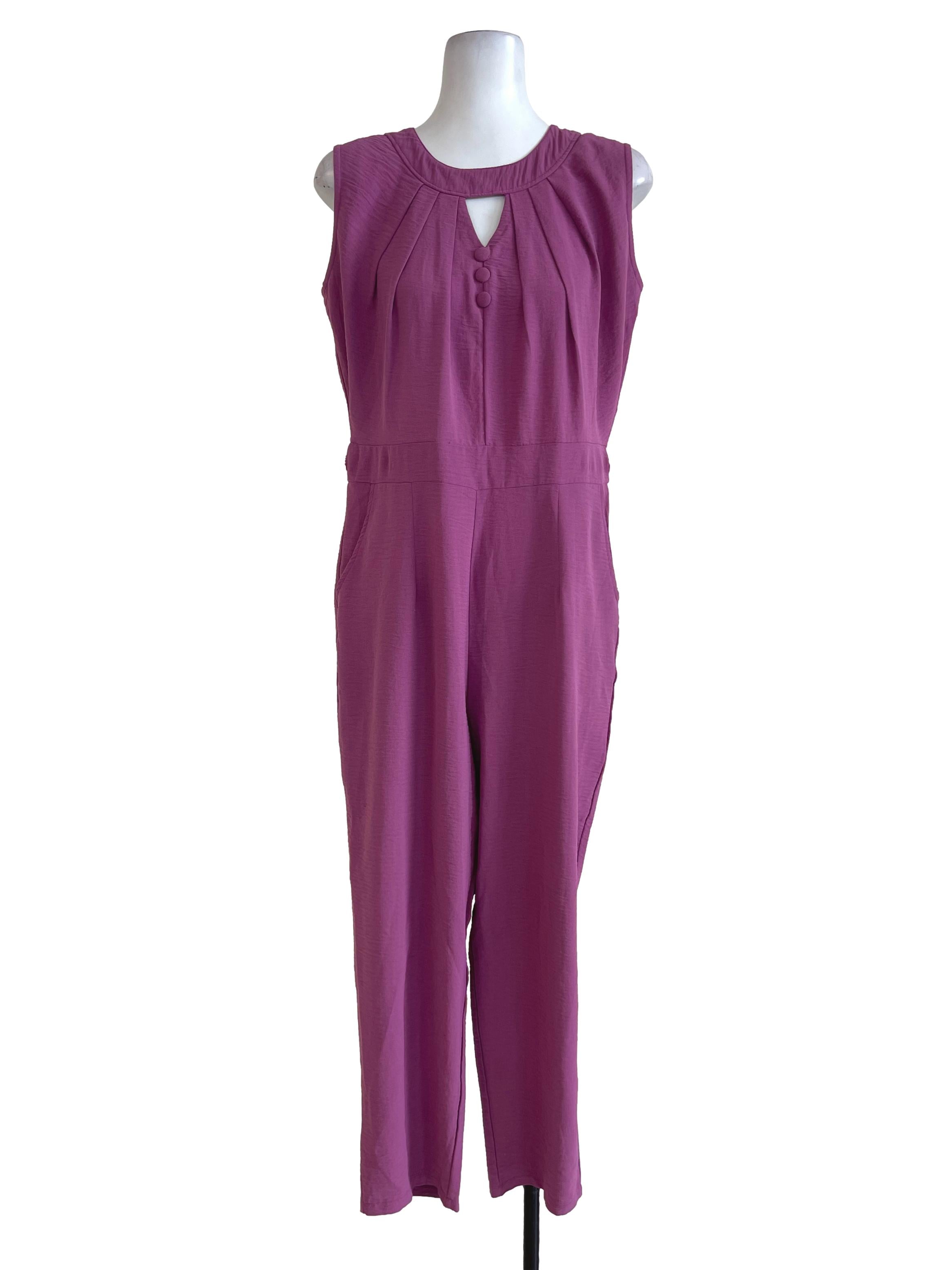 Orchid Ironless Overall