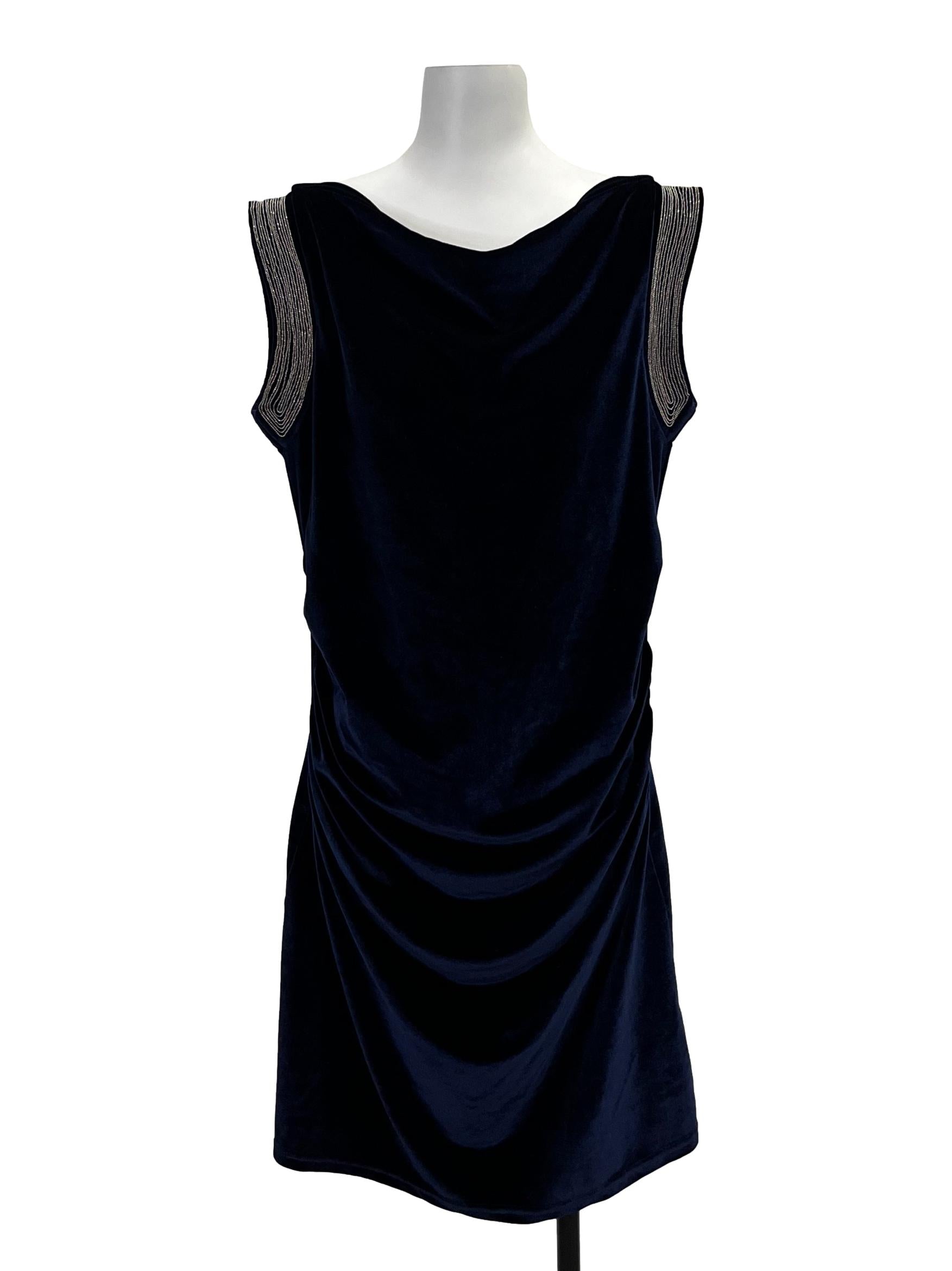 Cobalt Blue Colourblock Dress