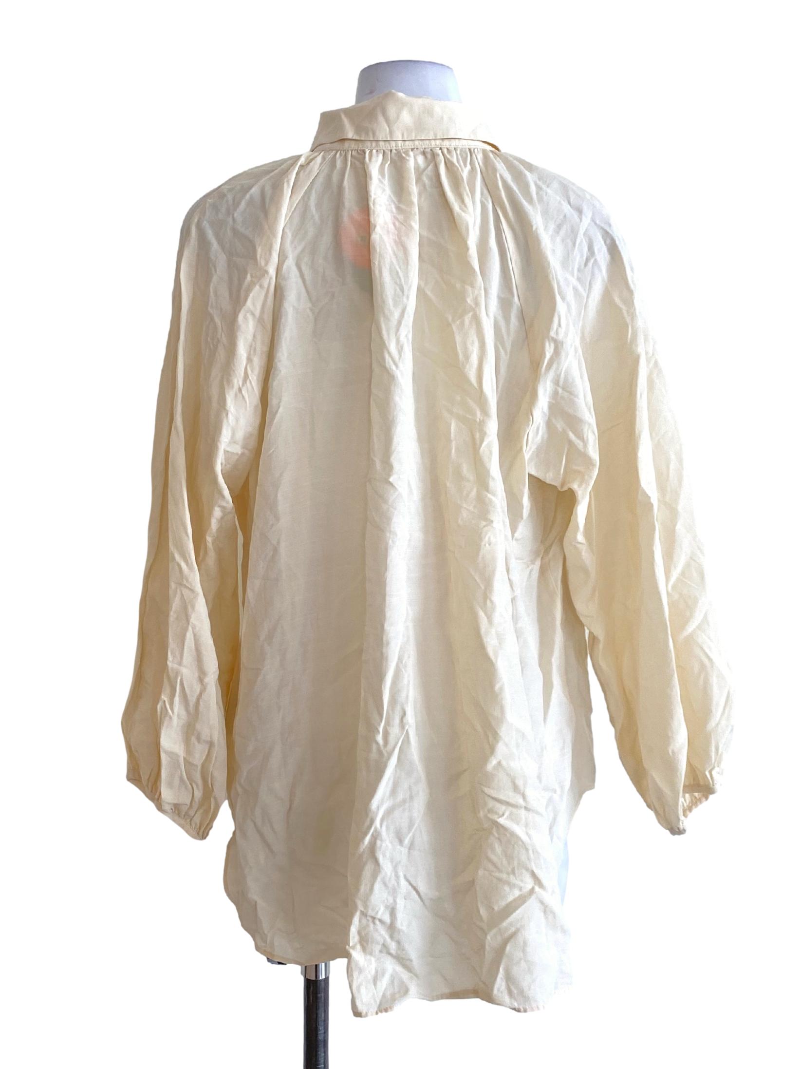 Billowy Puff-Sleeve Shirt OSN
