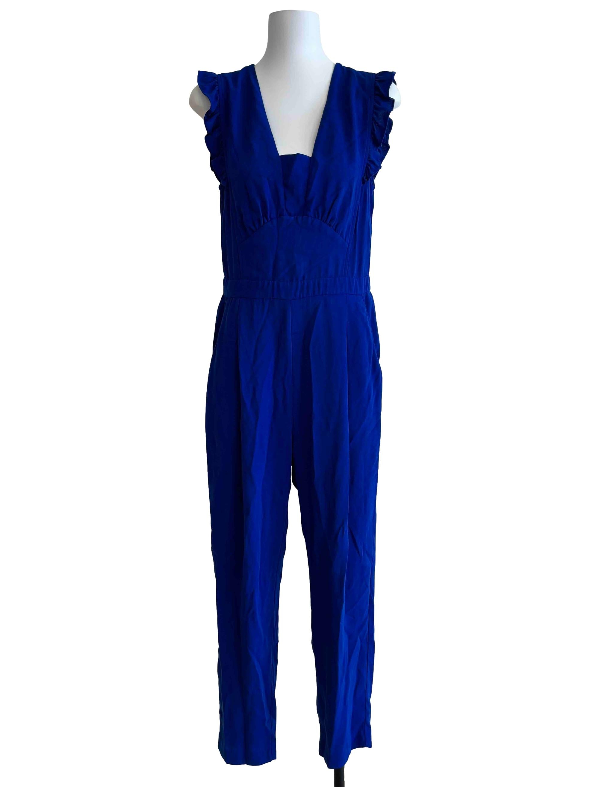 True Blue Slim Fit Jumpsuit