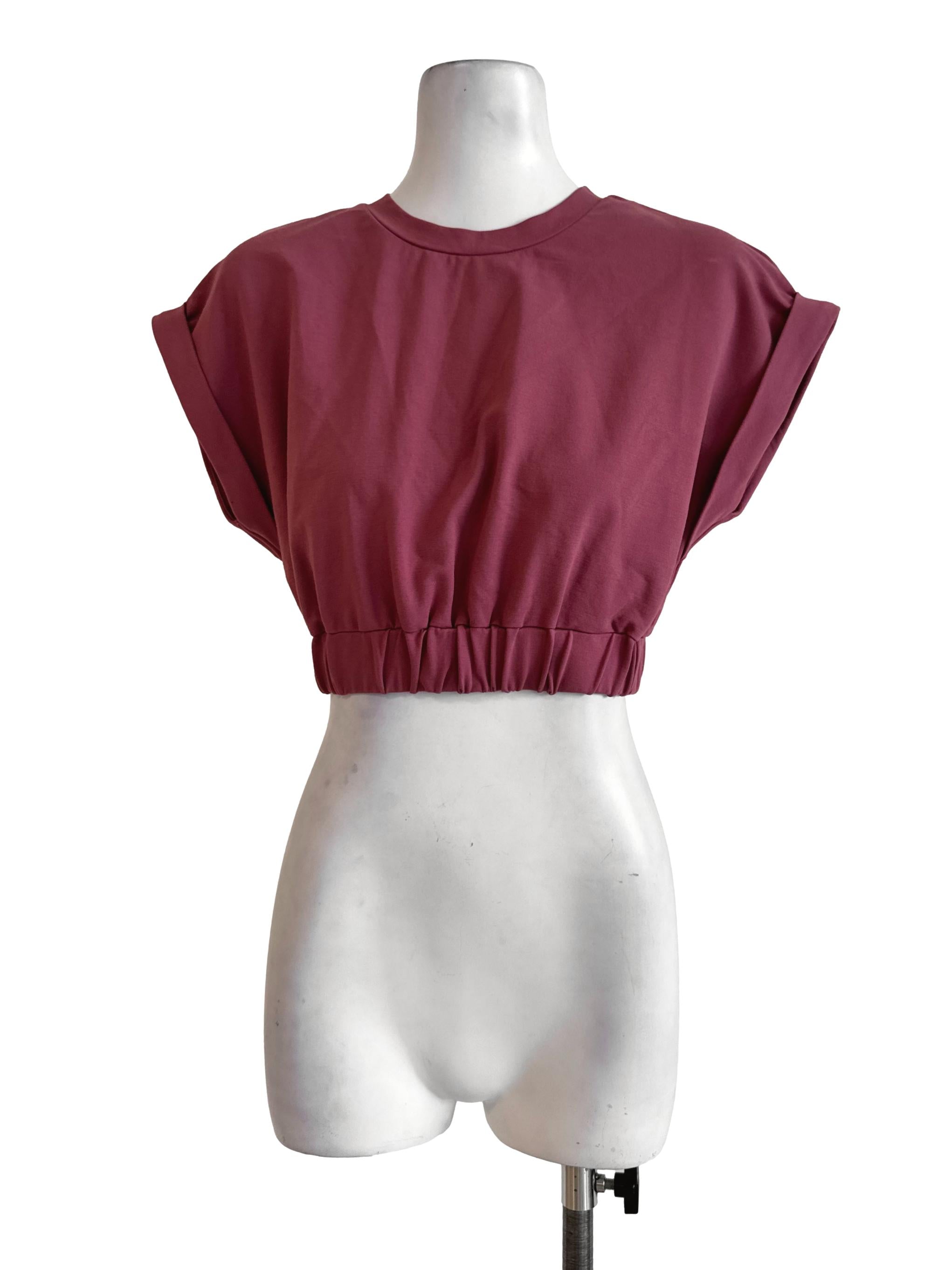 Heart Pink Crop Top LB