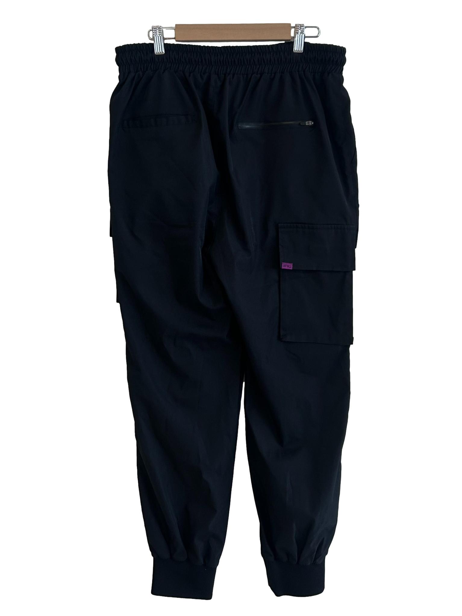 Onyx Black Cargo Jogger