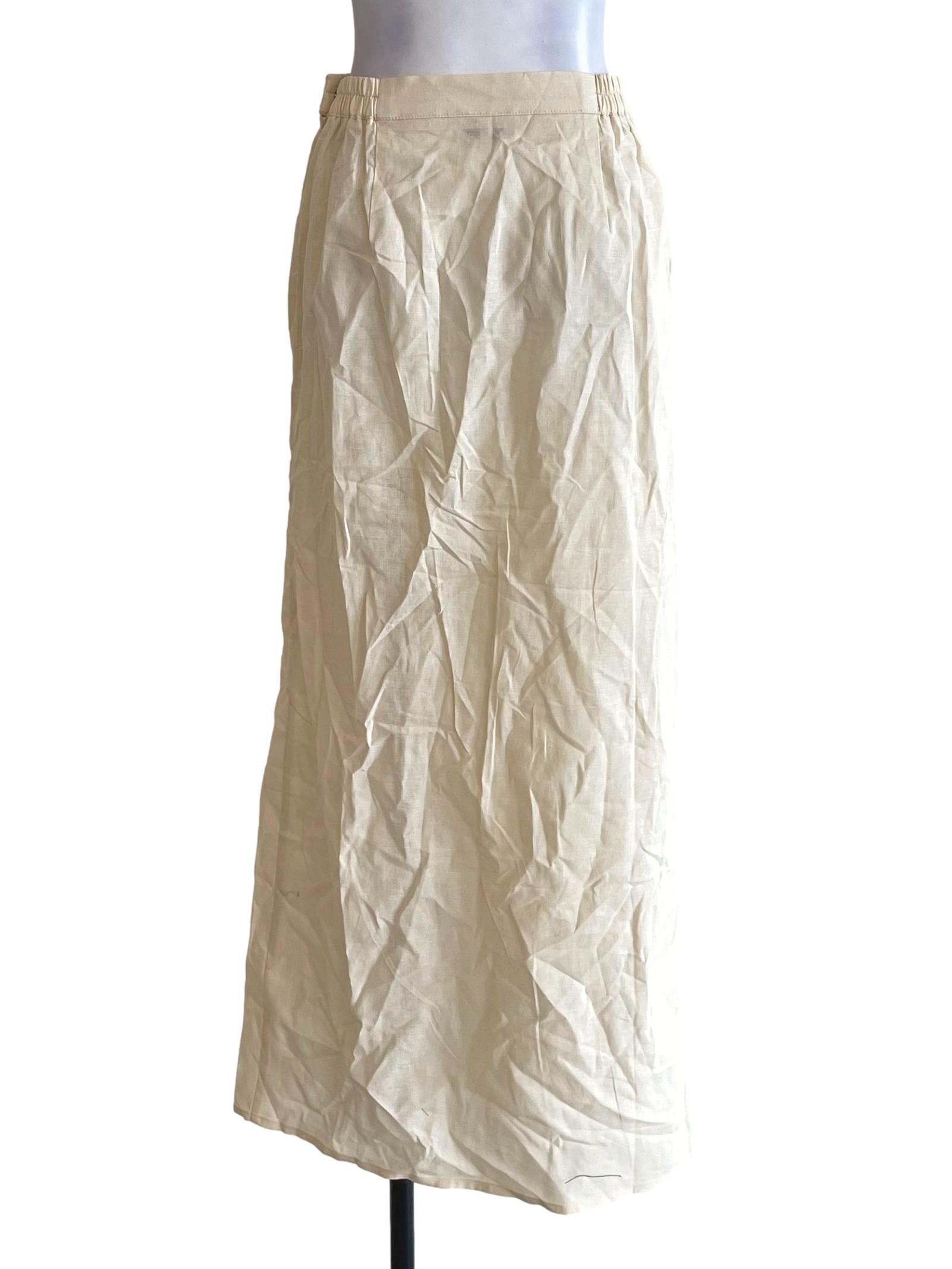 Buttermilk Pencil Skirt