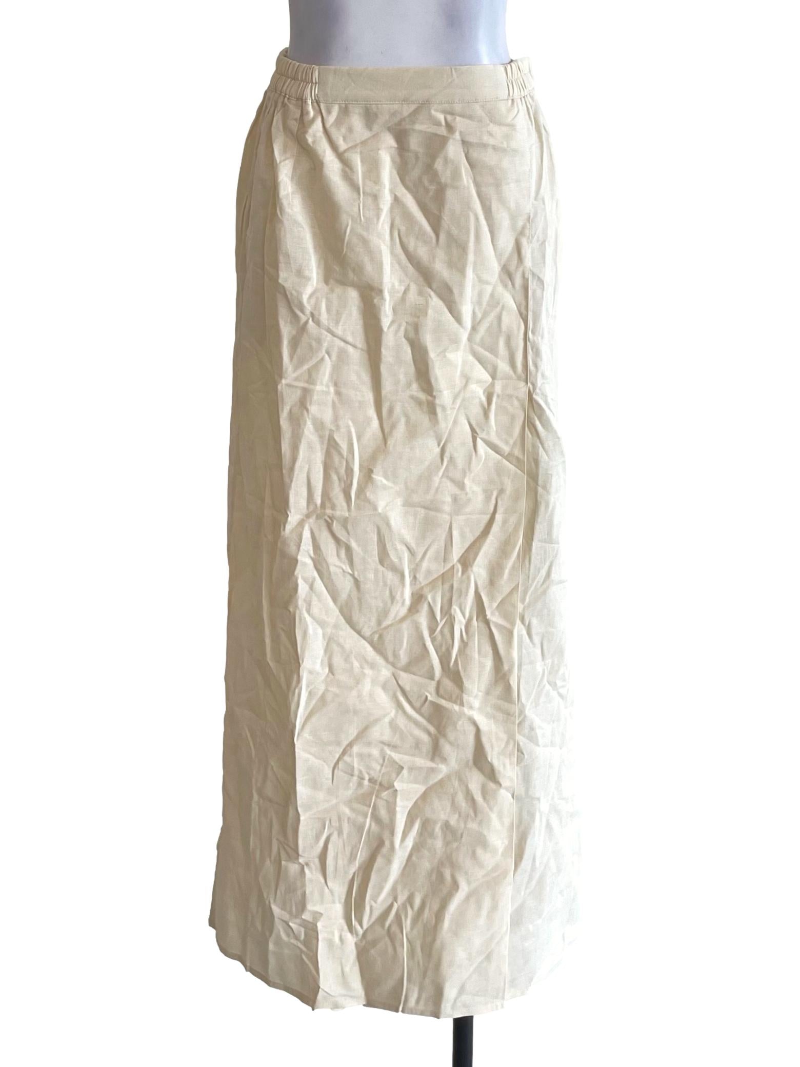 Buttermilk Pencil Skirt