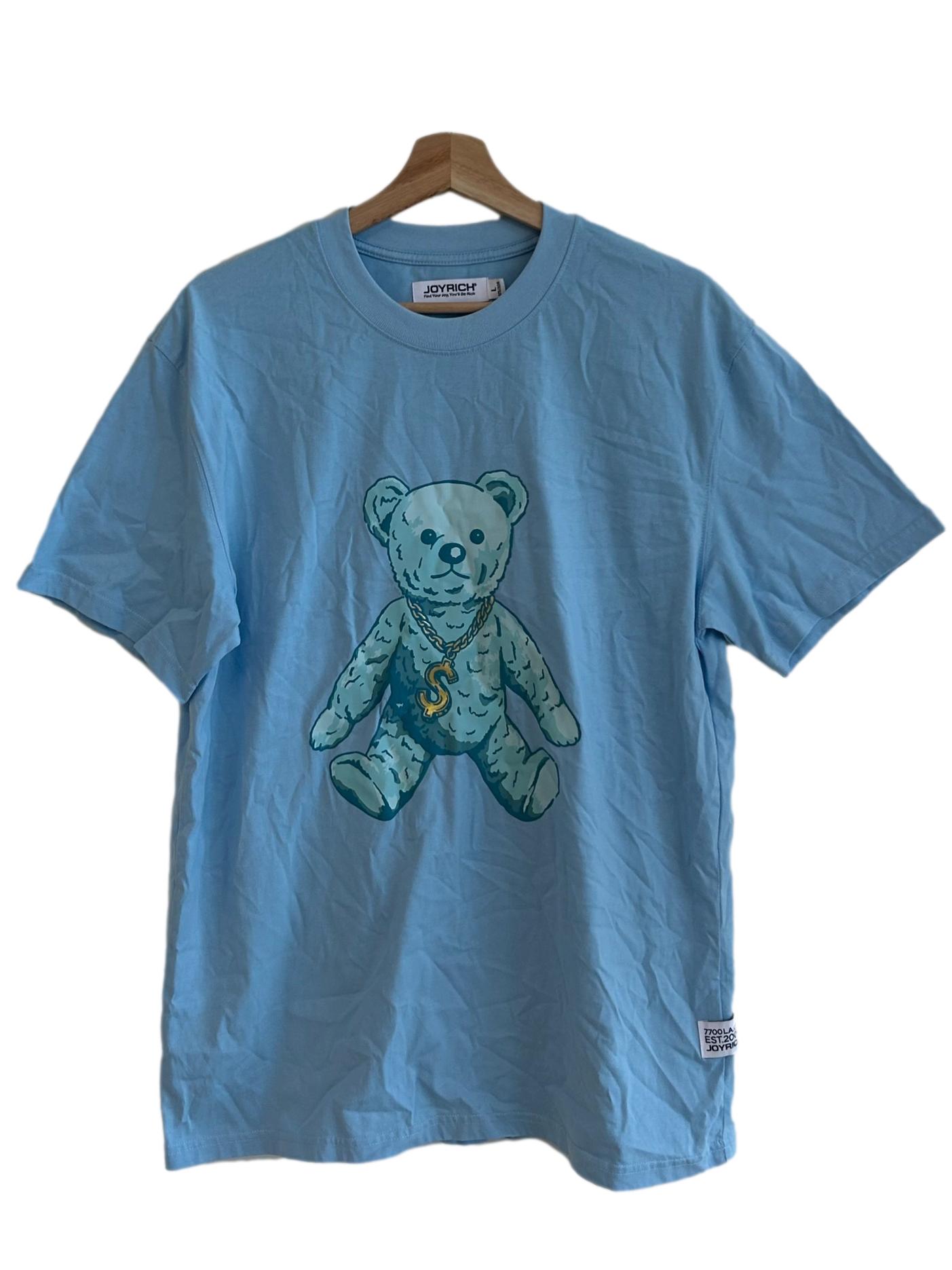 Baby Blue Printed T-Shirt