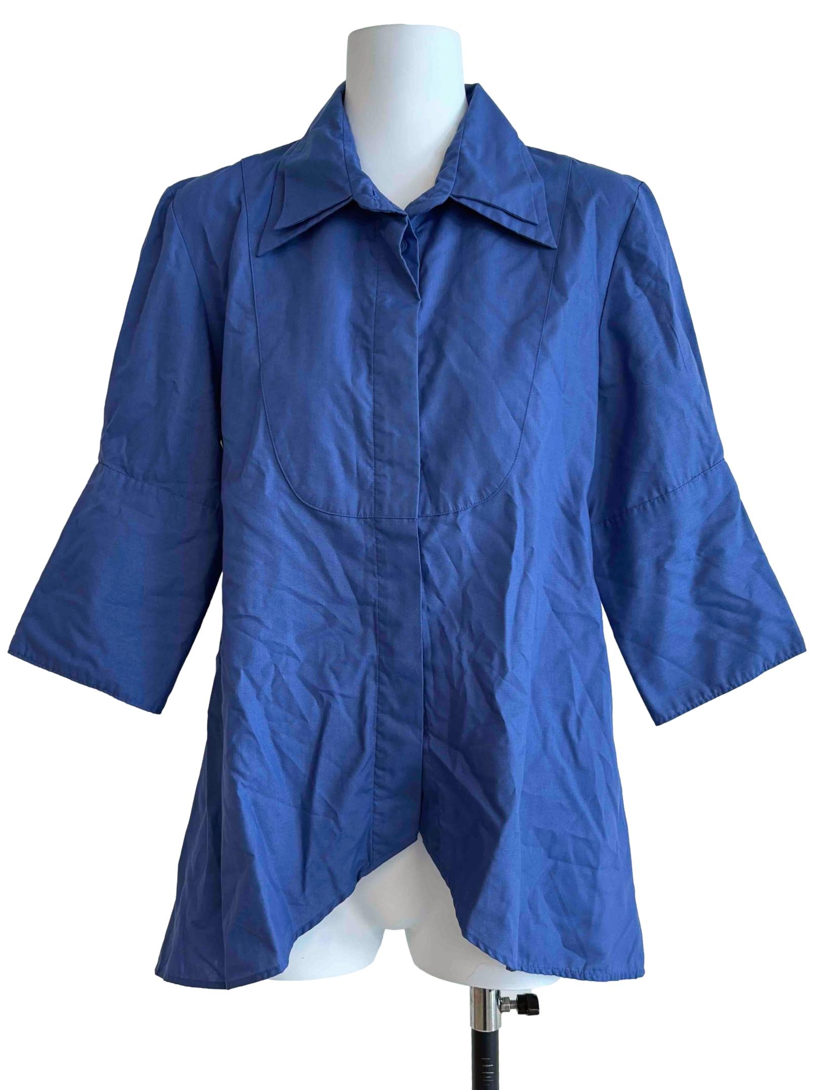 Lapis Blue Buttoned Shirt