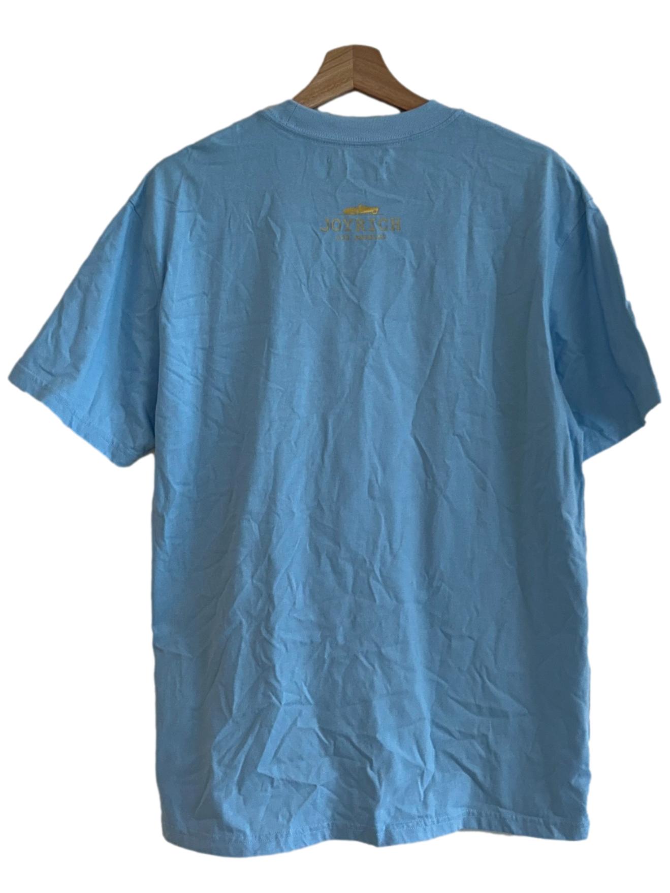 Baby Blue Printed T-Shirt