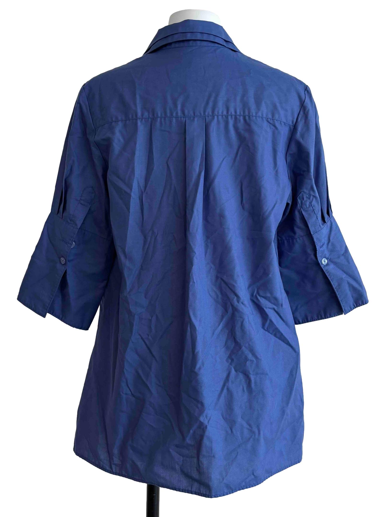 Lapis Blue Buttoned Shirt