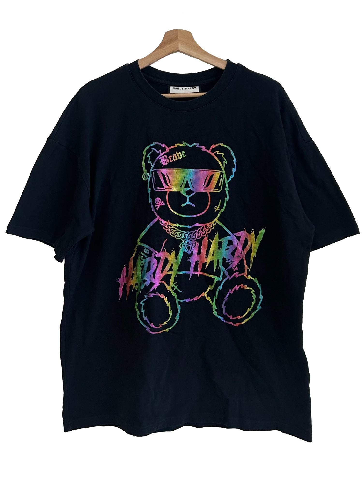 Soft Black Printed T-Shirt