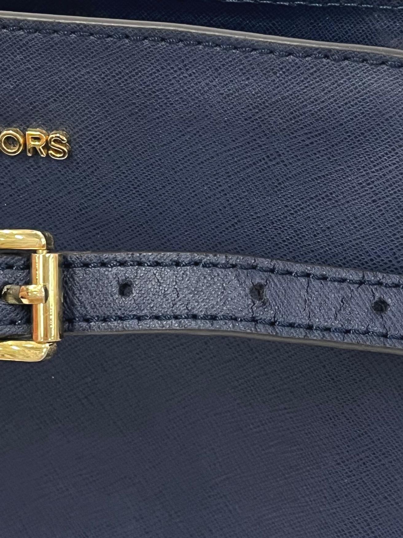 Navy Selma Pochette Crossbody Bag