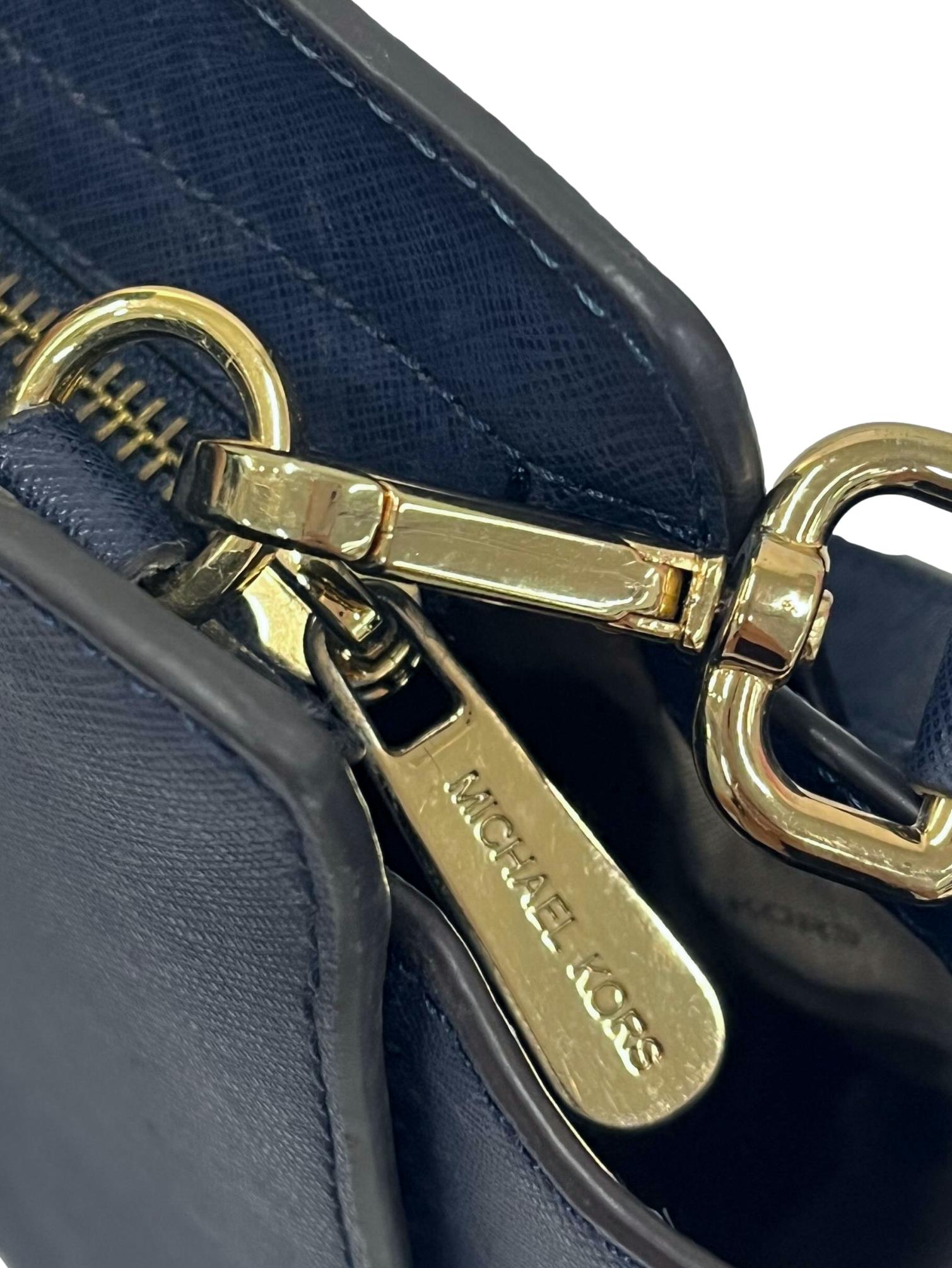 Navy Selma Pochette Crossbody Bag