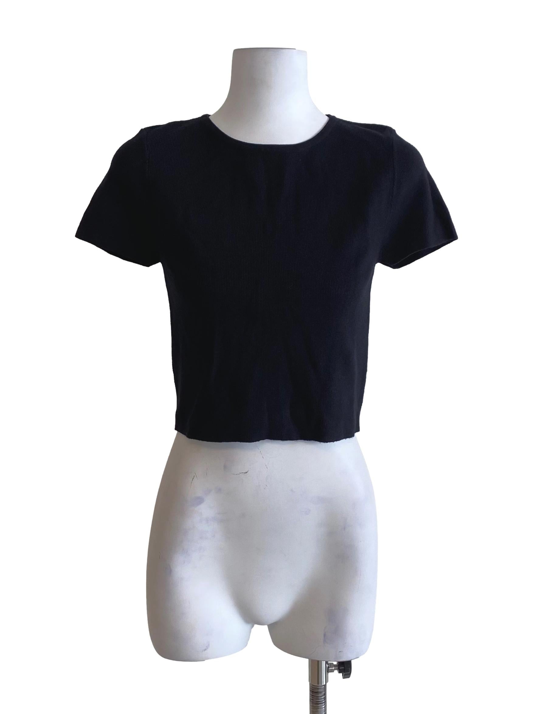 Jade Black Basic Shirt