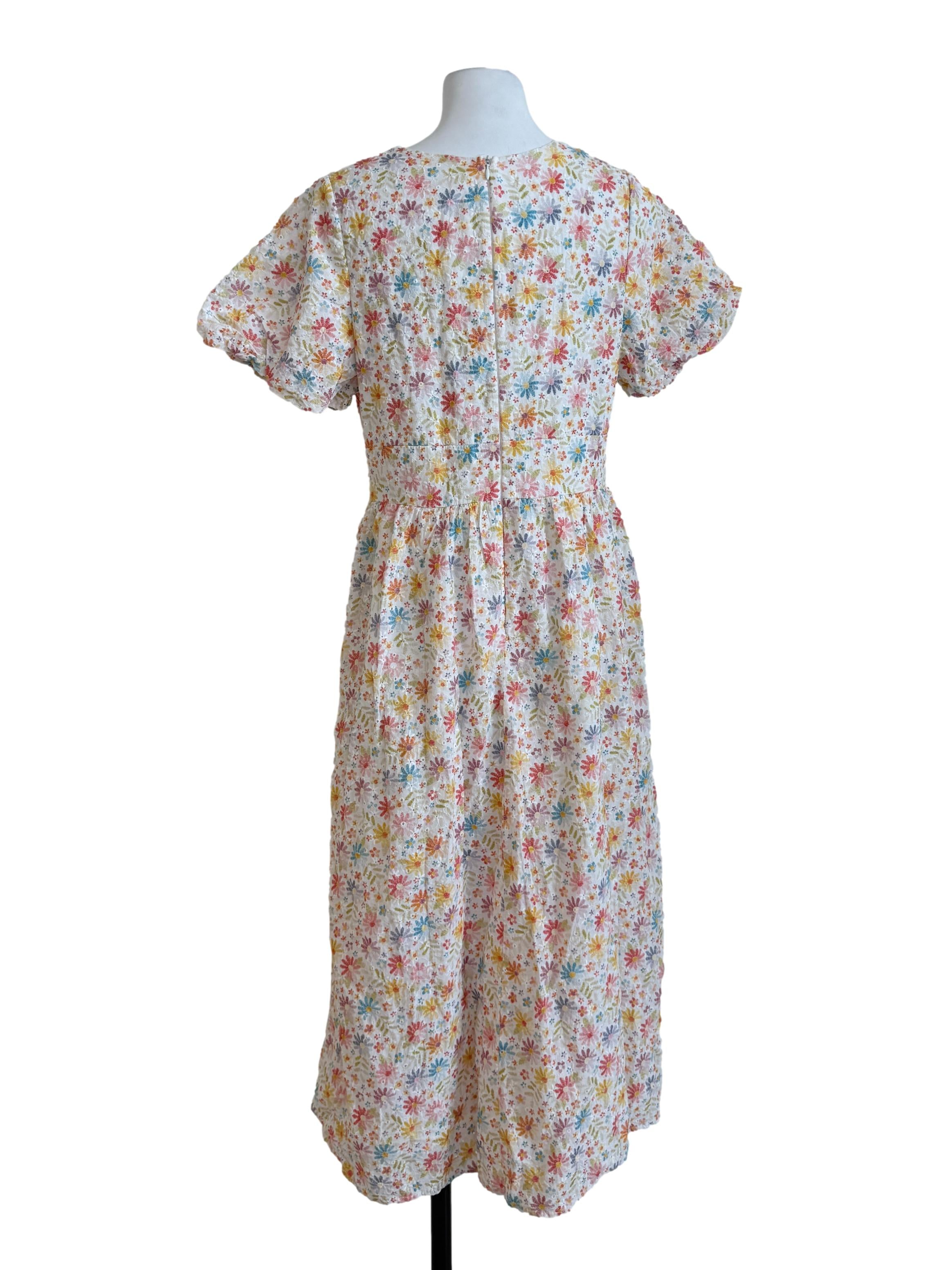 Multicolour Floral Babydoll Dress