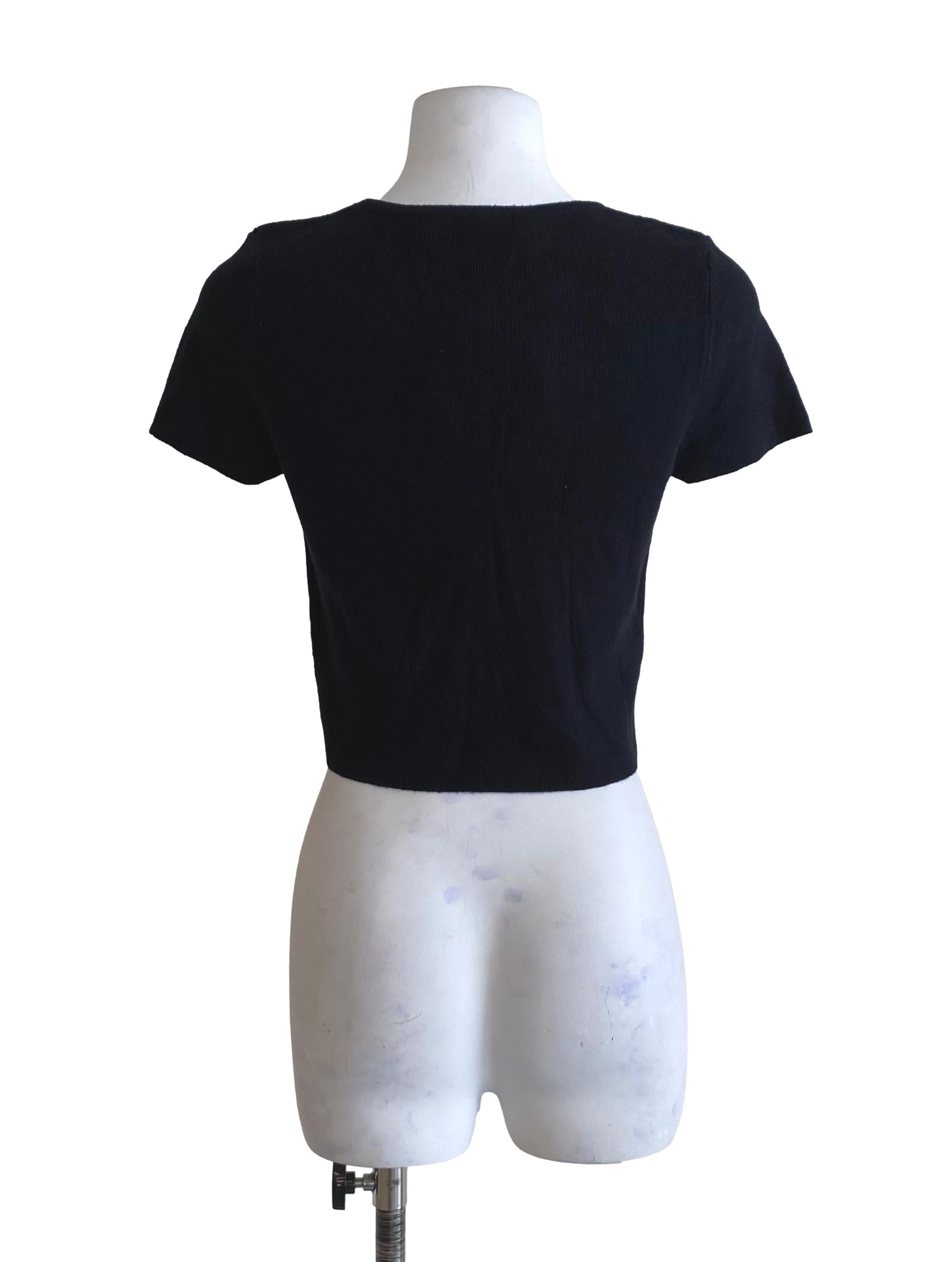 Jade Black Basic Shirt