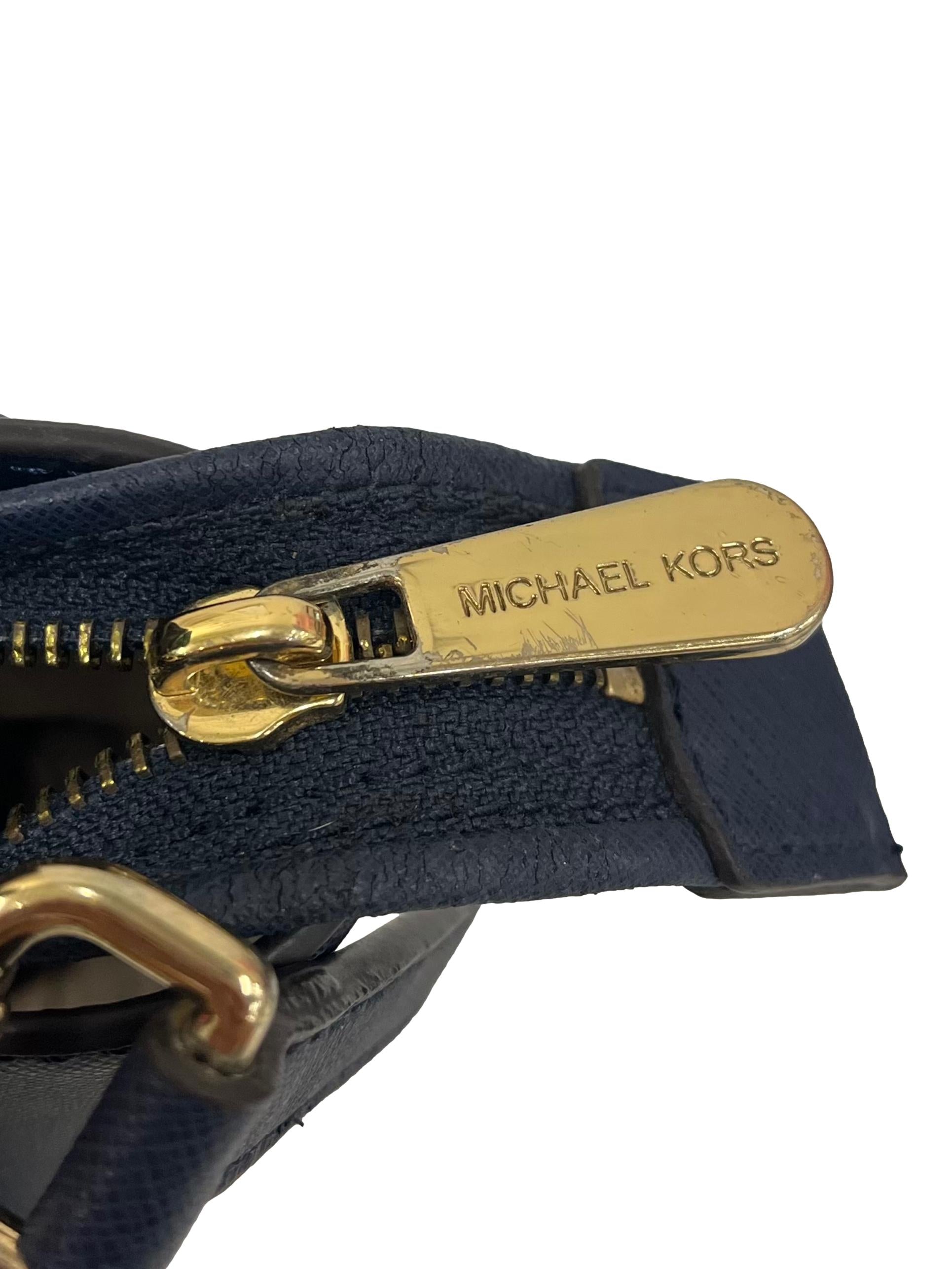 Navy Selma Pochette Crossbody Bag
