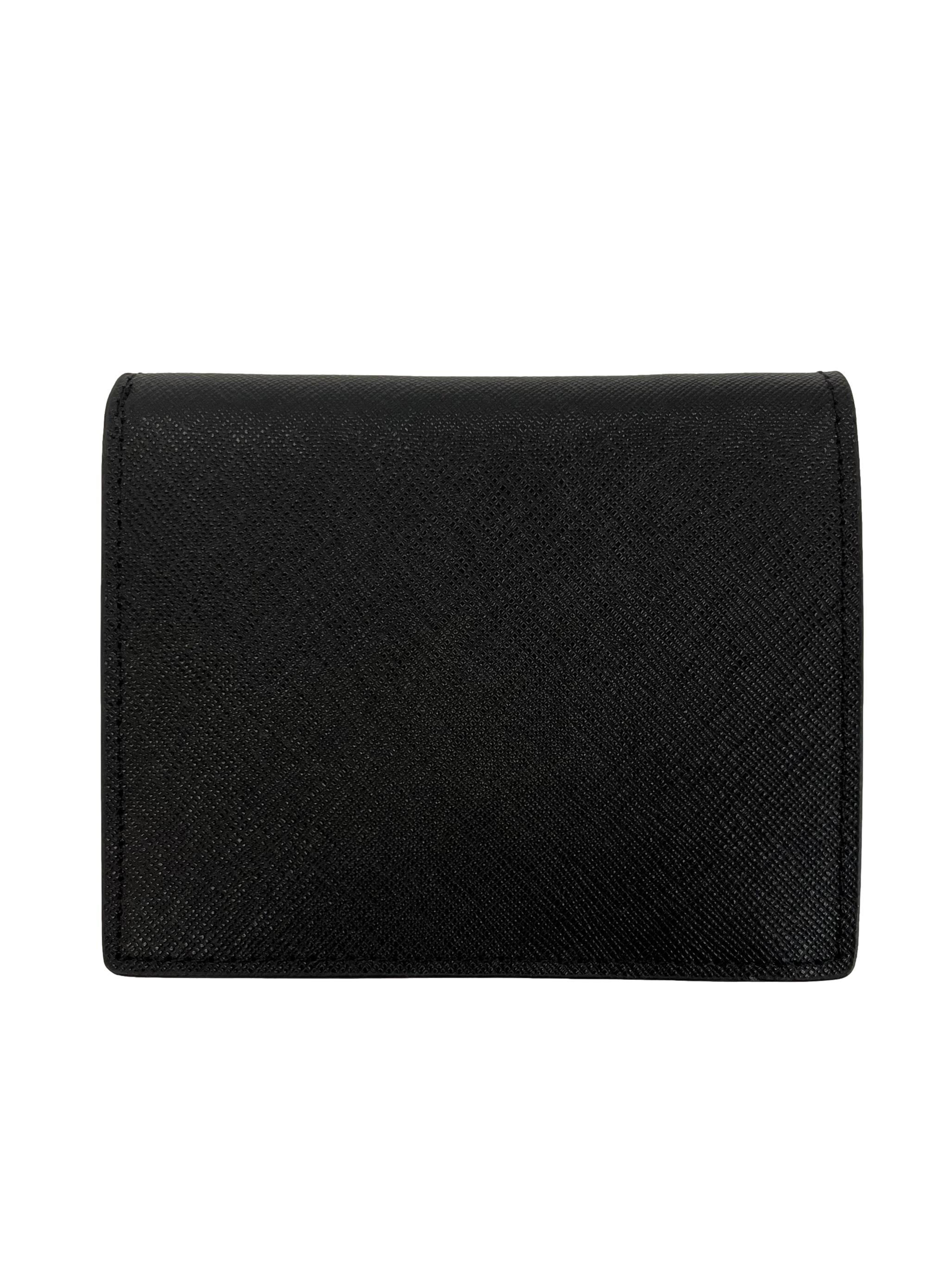 Black Jet Set Travel Mini Wallet