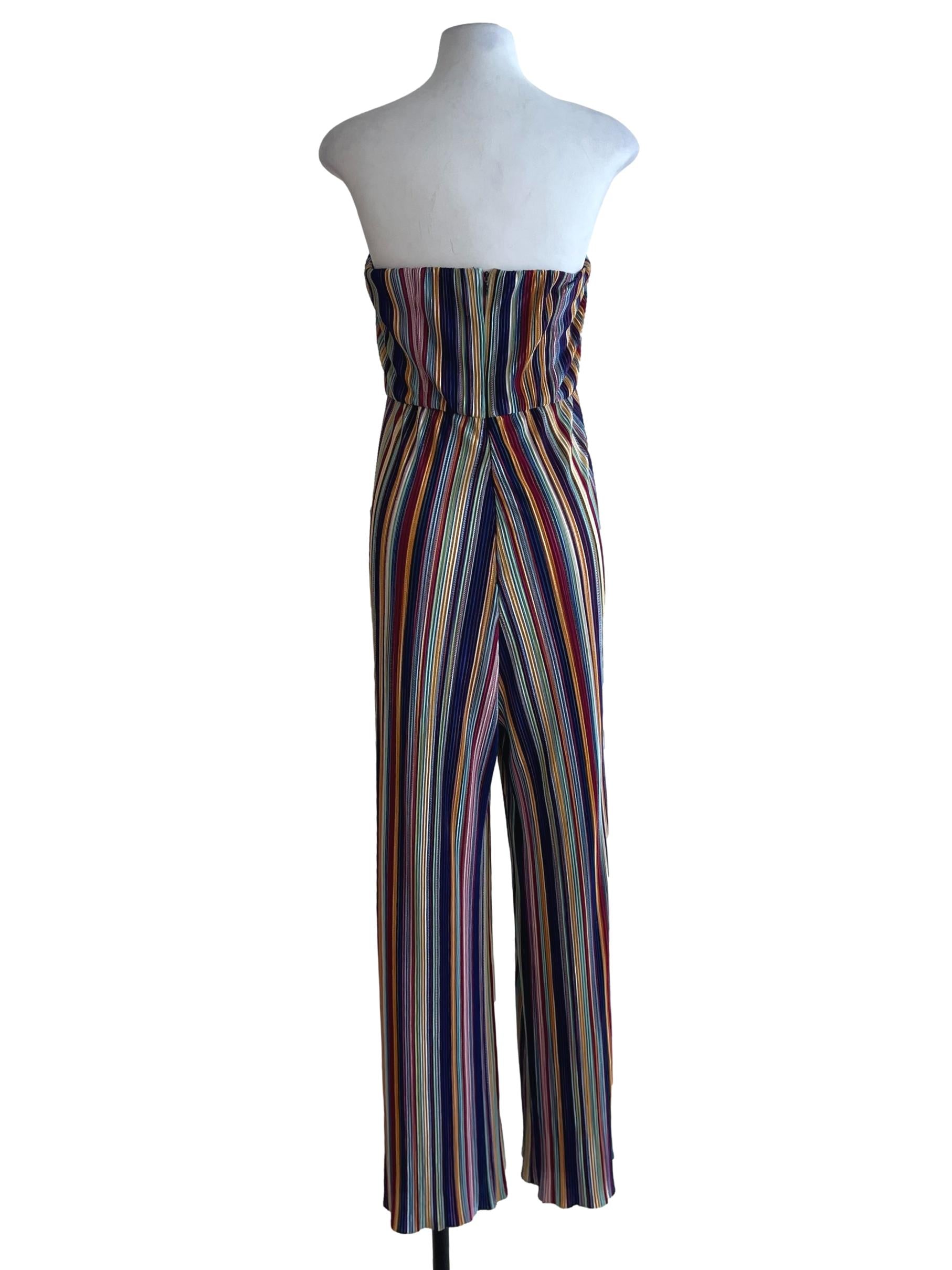 Blue Bengal Stripe Jumpsuit