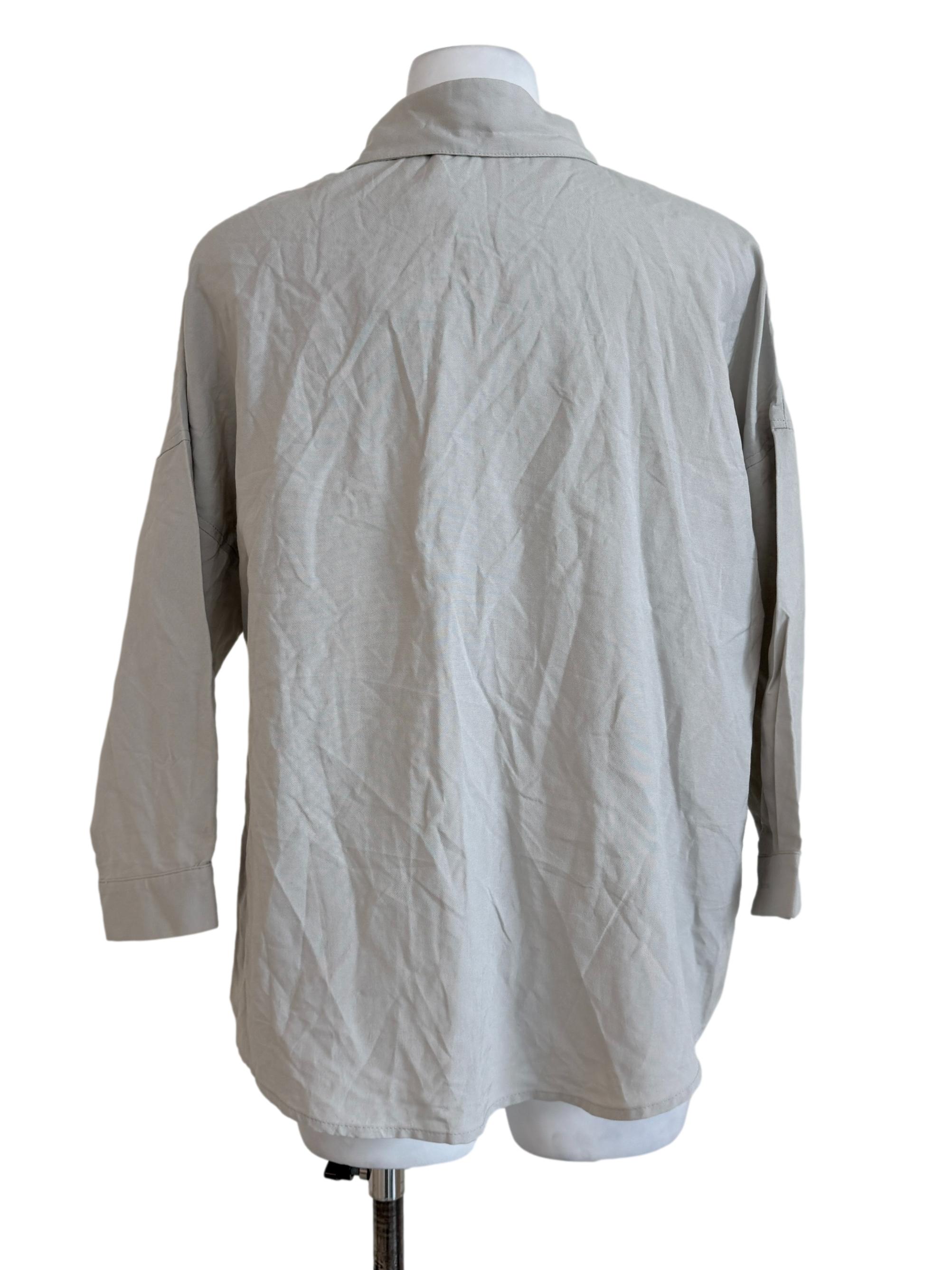 Pistachio Green Collar Shirt