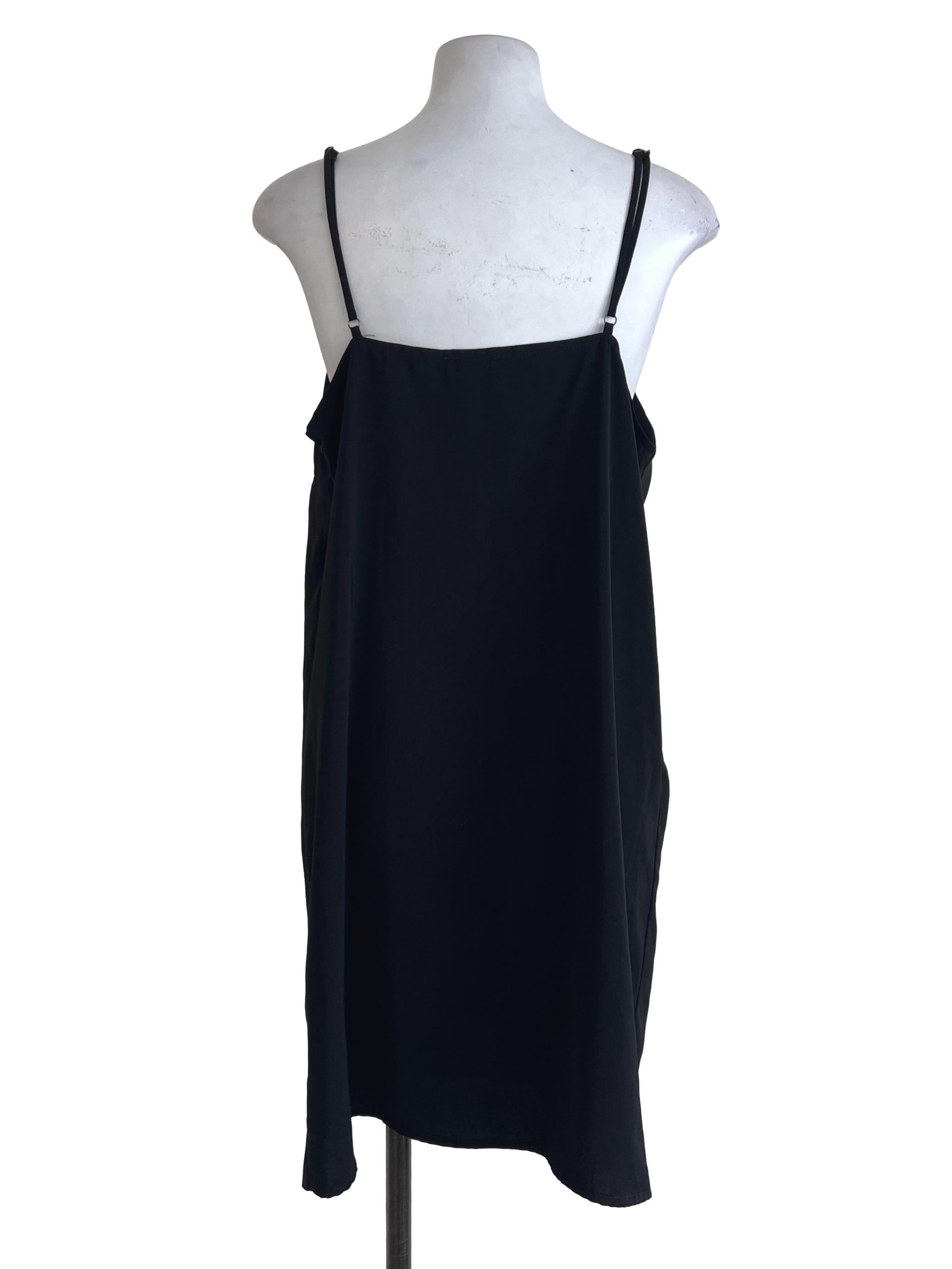 Something Borrowed Black Mini Dress | REFASH