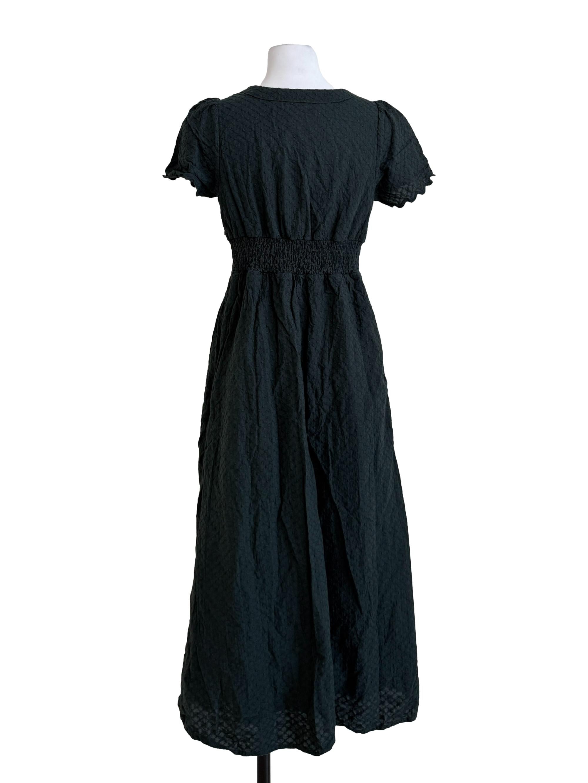 Pine Green Babydoll Dress