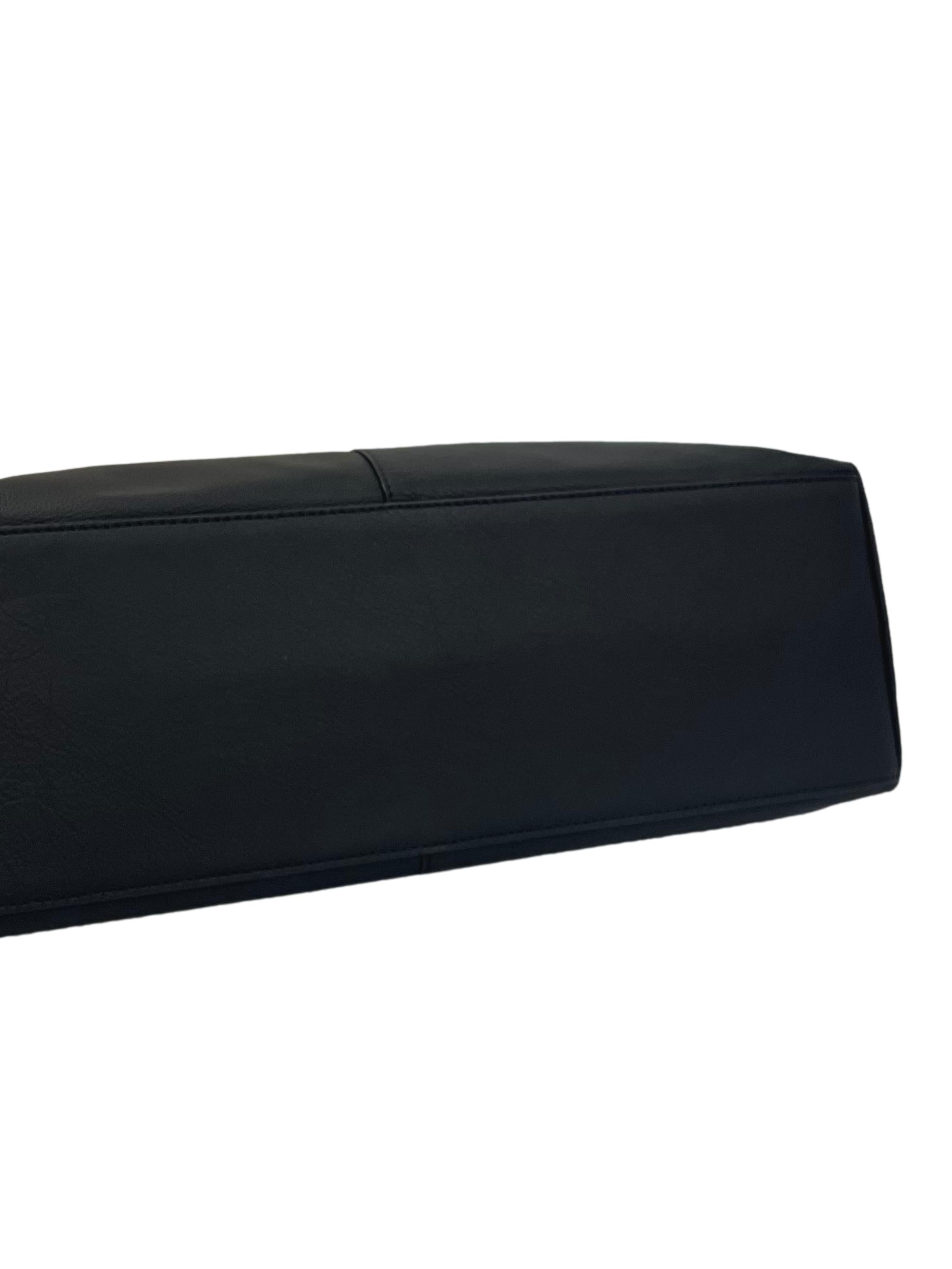 Black Leather Lexi Shoulder Bag CSN