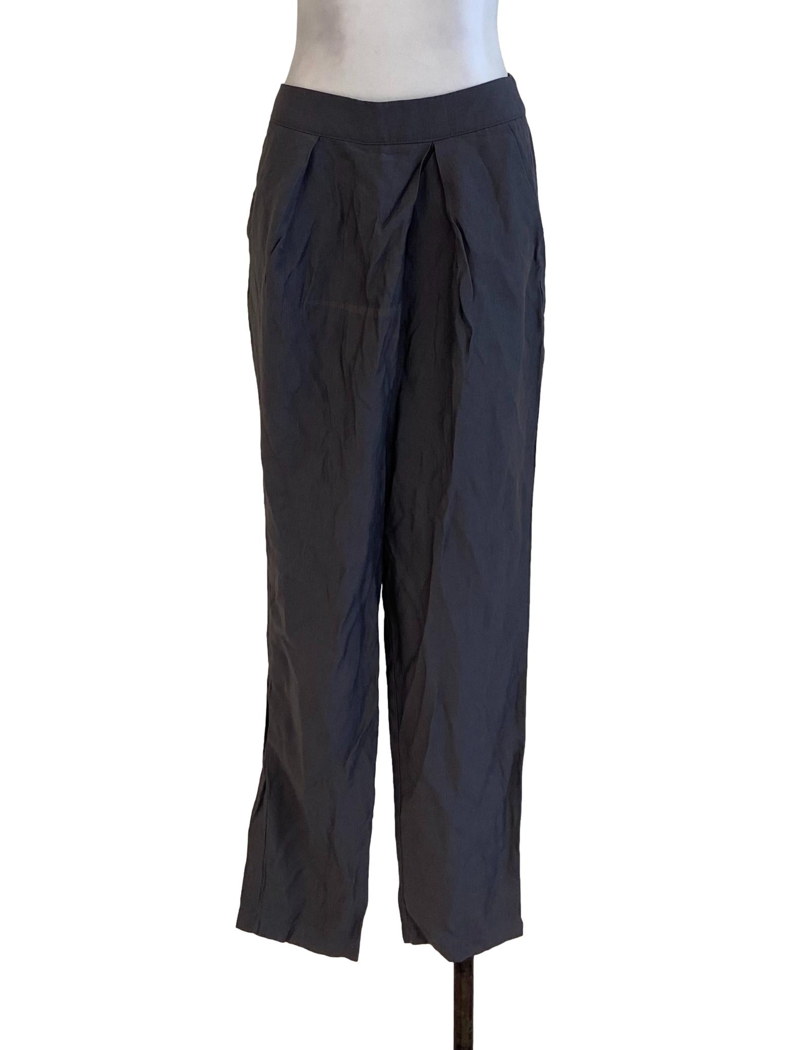 Grey Twill Formal Pants