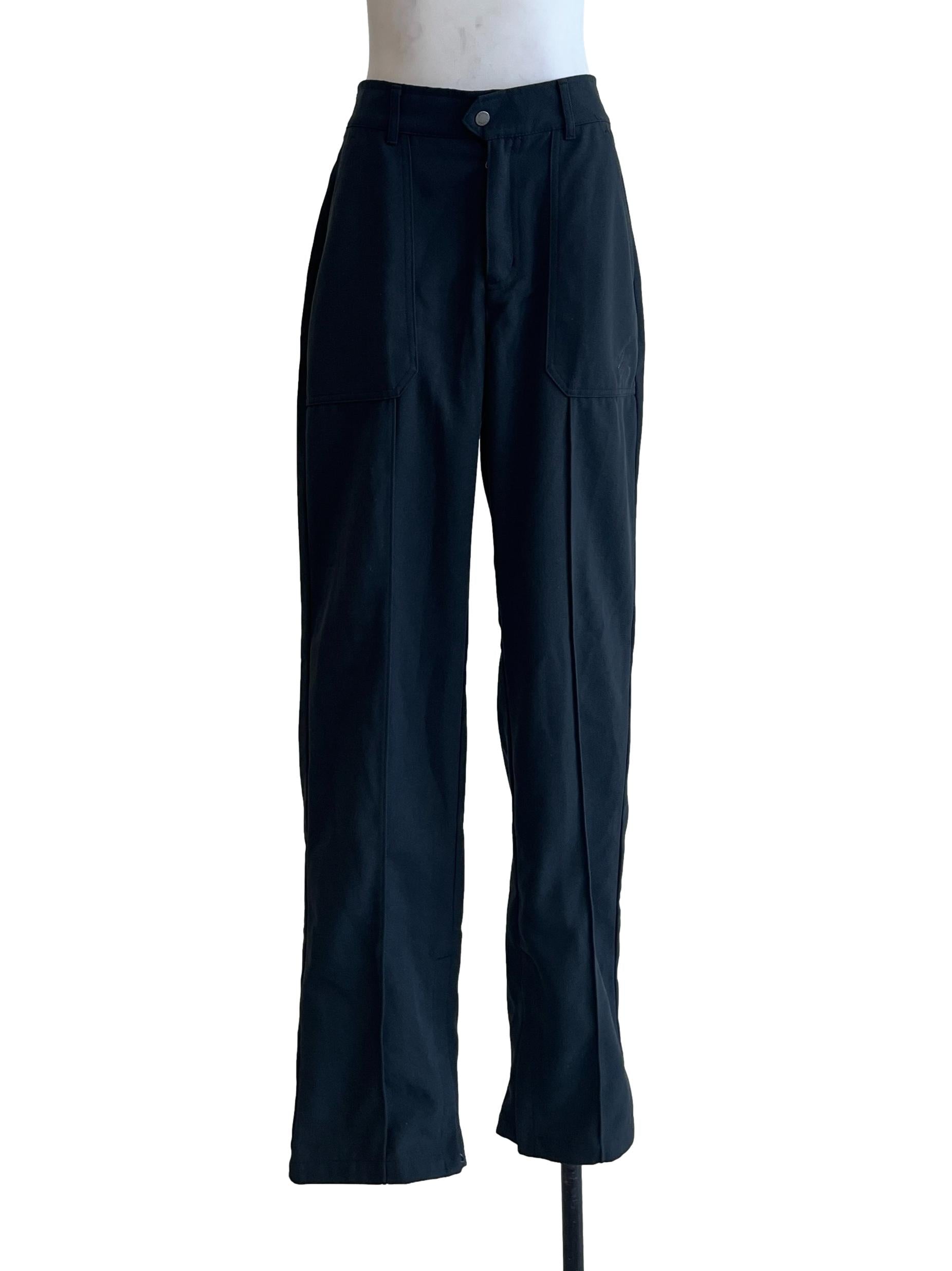 Iron Grey Straight Pants