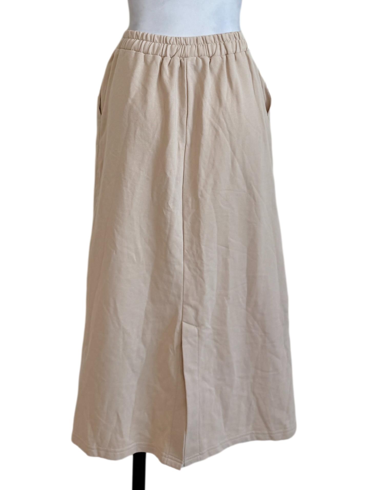 Banana Yellow A-Line Skirt