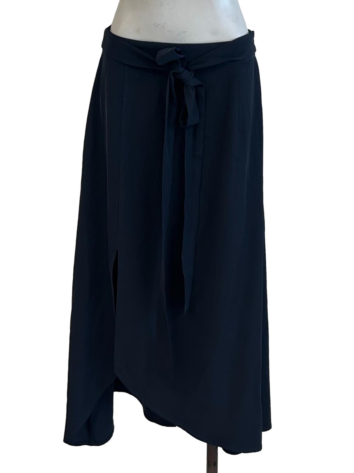 Dark Blue A-Line Skirt