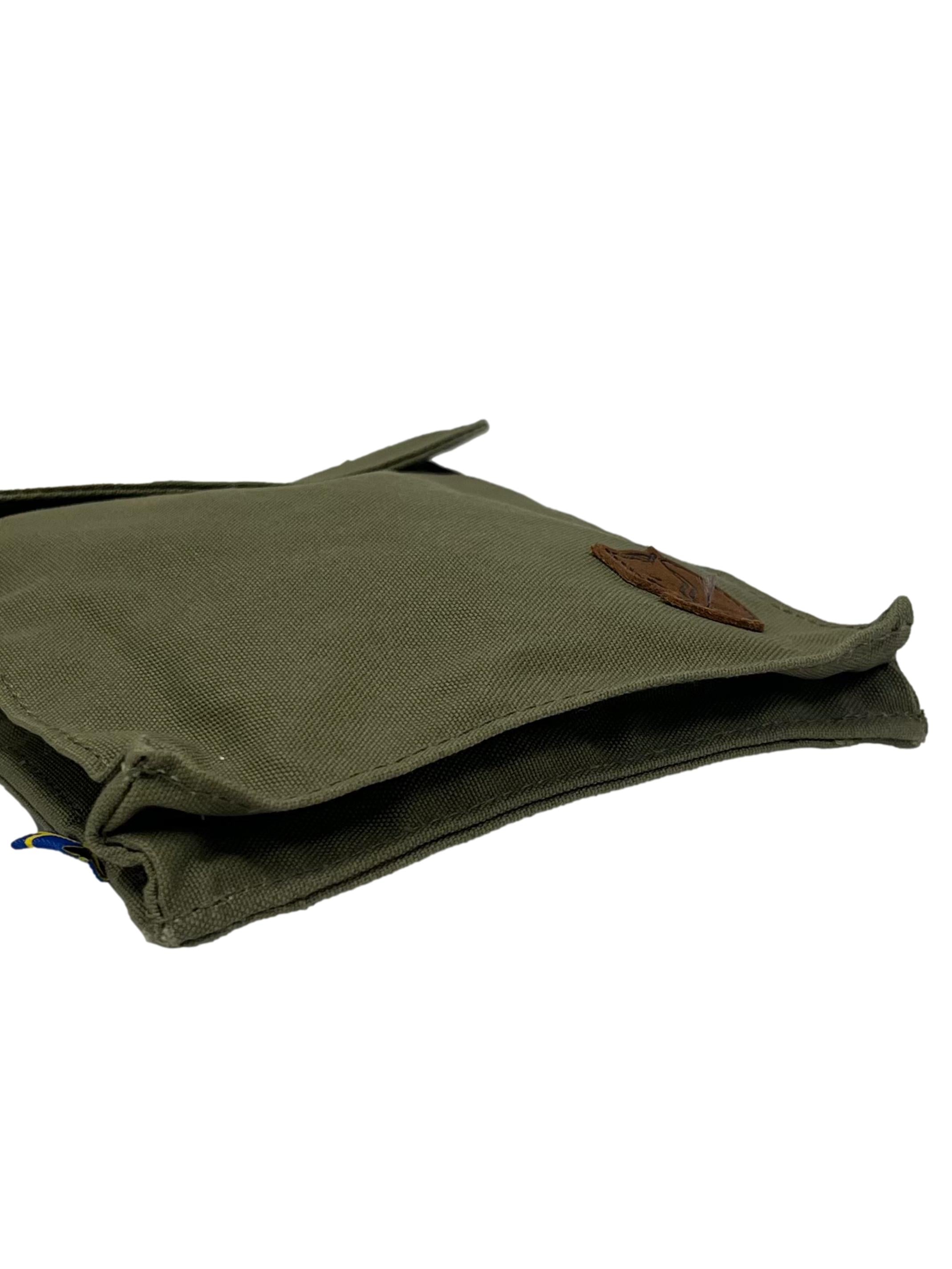 Green Canvas G-1000 Pocket Shoulder Bag CSN