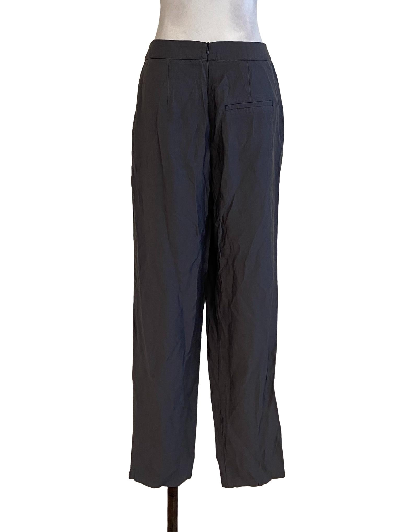 Grey Twill Formal Pants