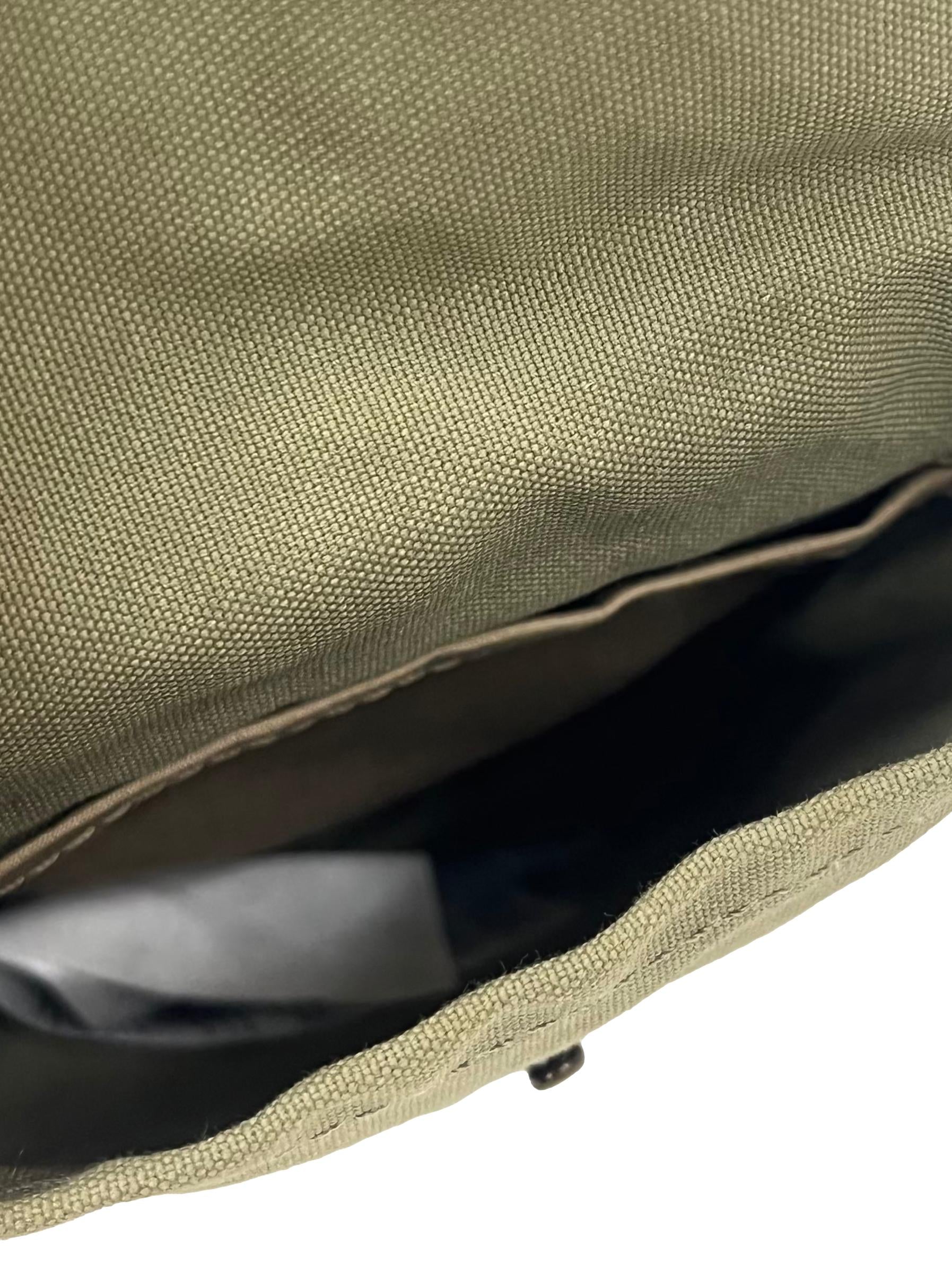 Green Canvas G-1000 Pocket Shoulder Bag CSN