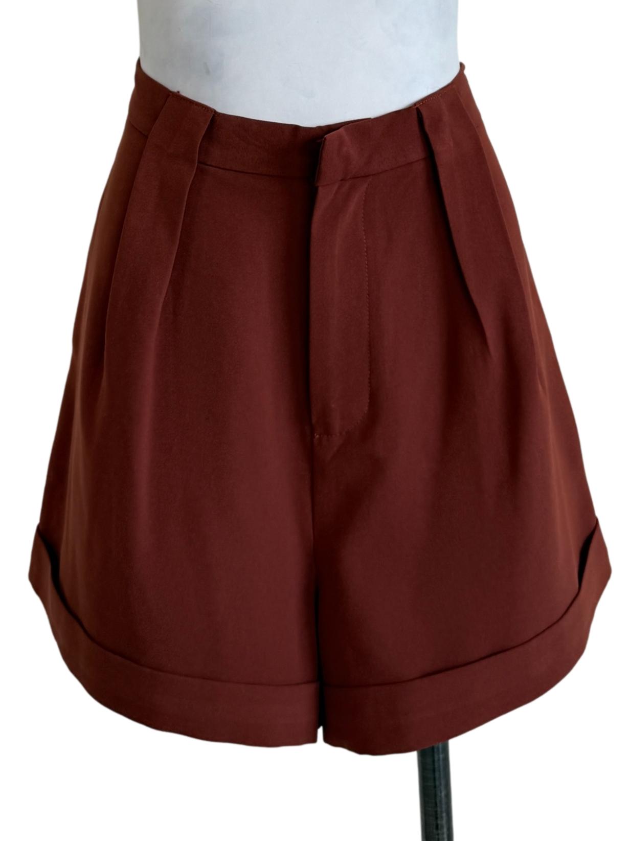 Apple Red Short Pants