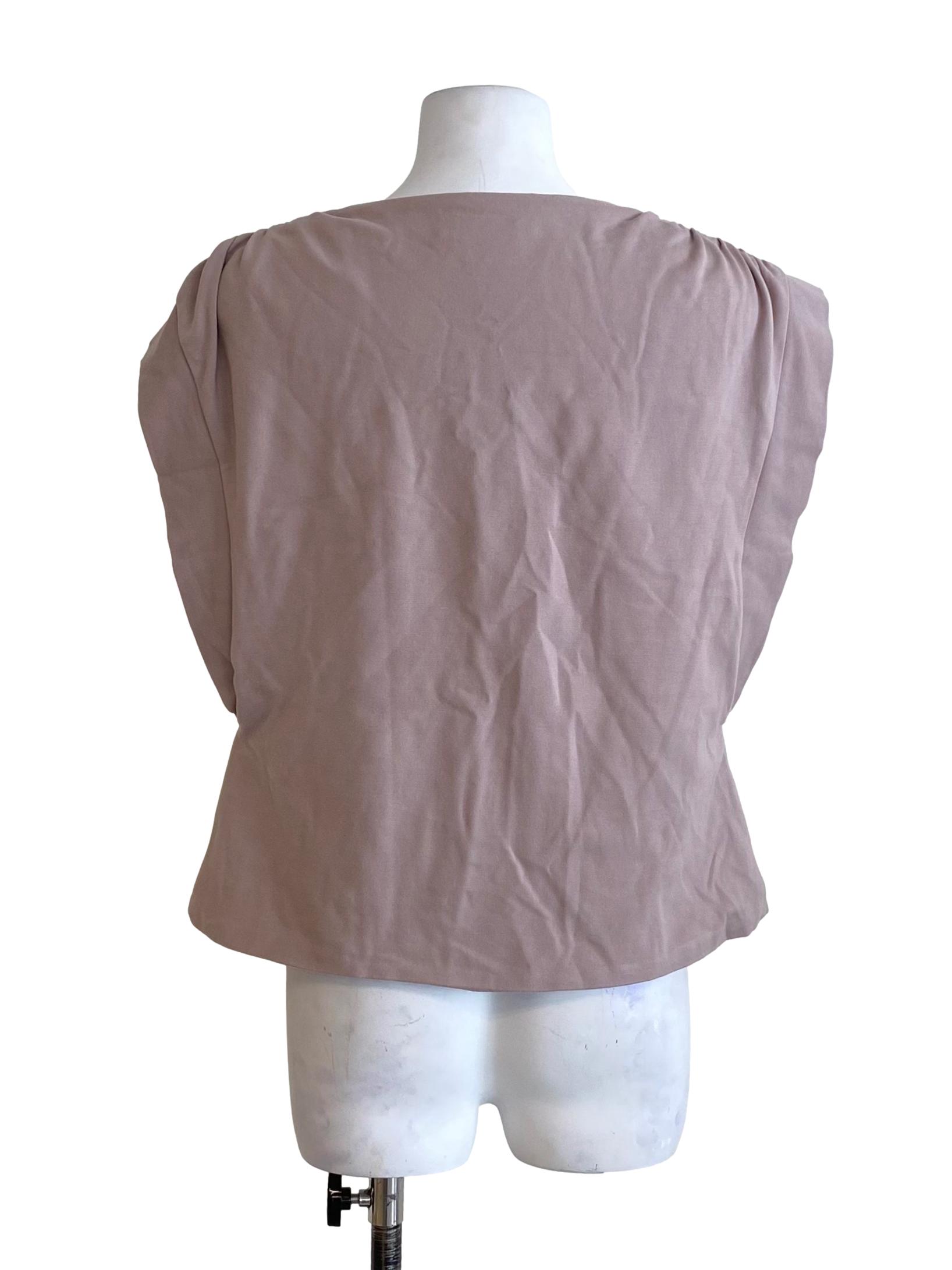 Thistle Purple V-Neck Flat Shirt