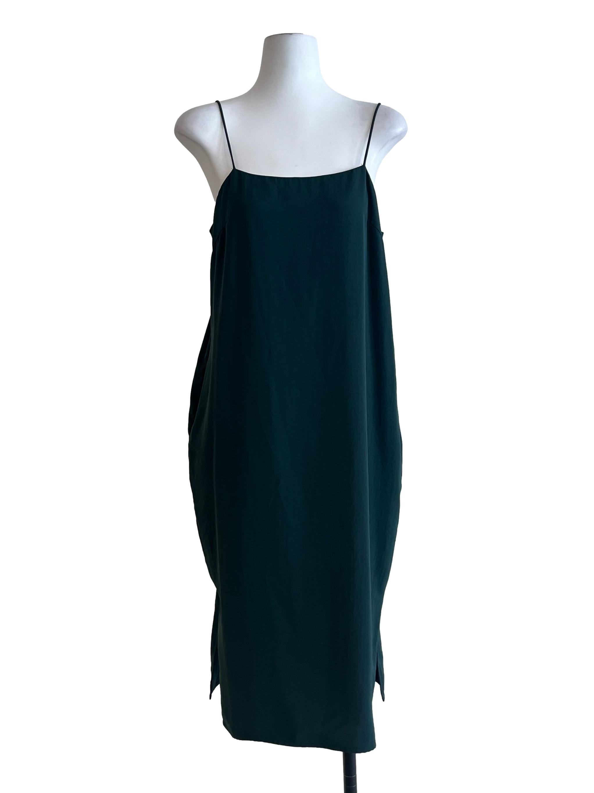 Green Cami Slip Dress OSN