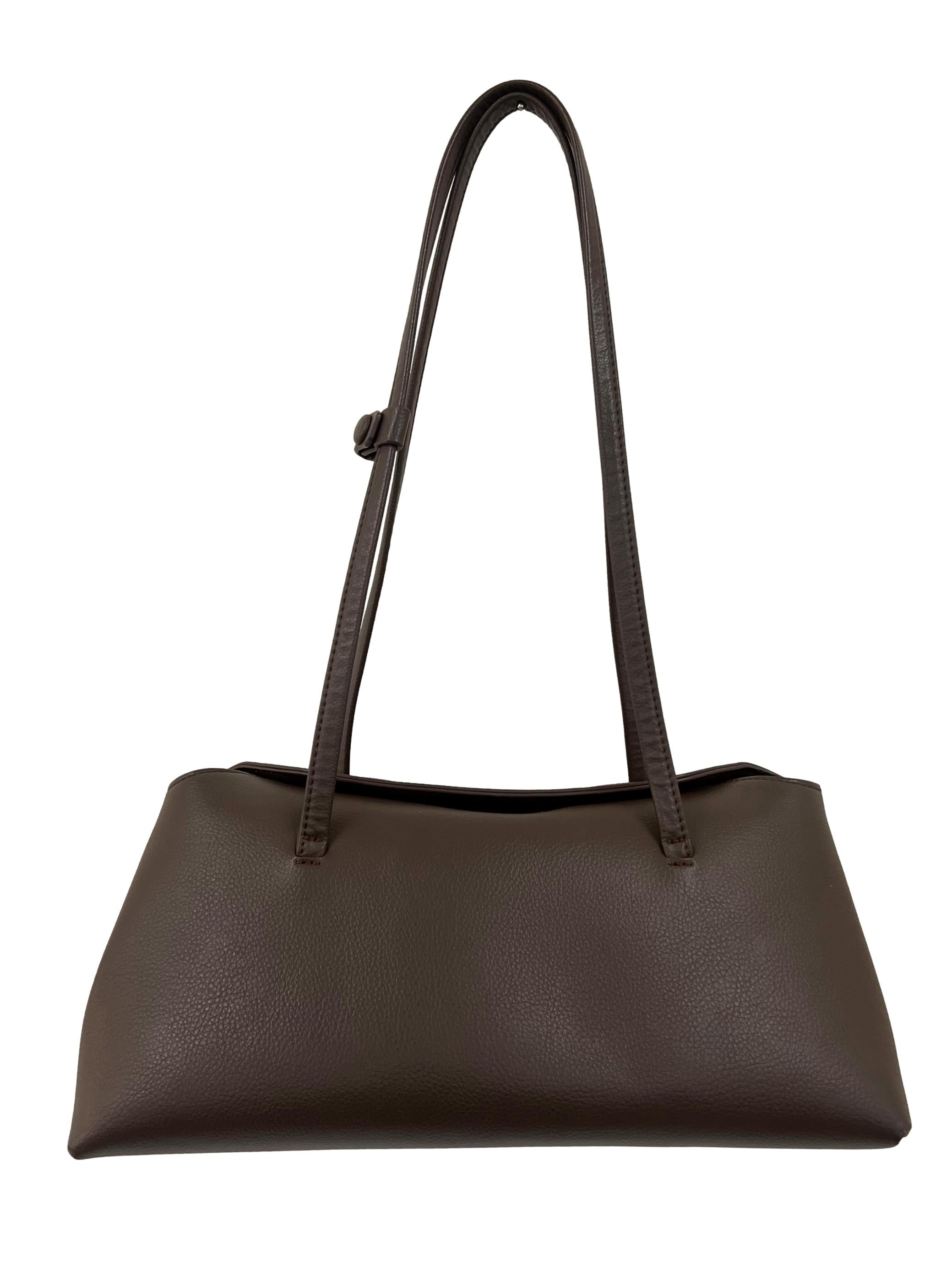 Brown Pu Chrystie Bag Shoulder Bag Csn