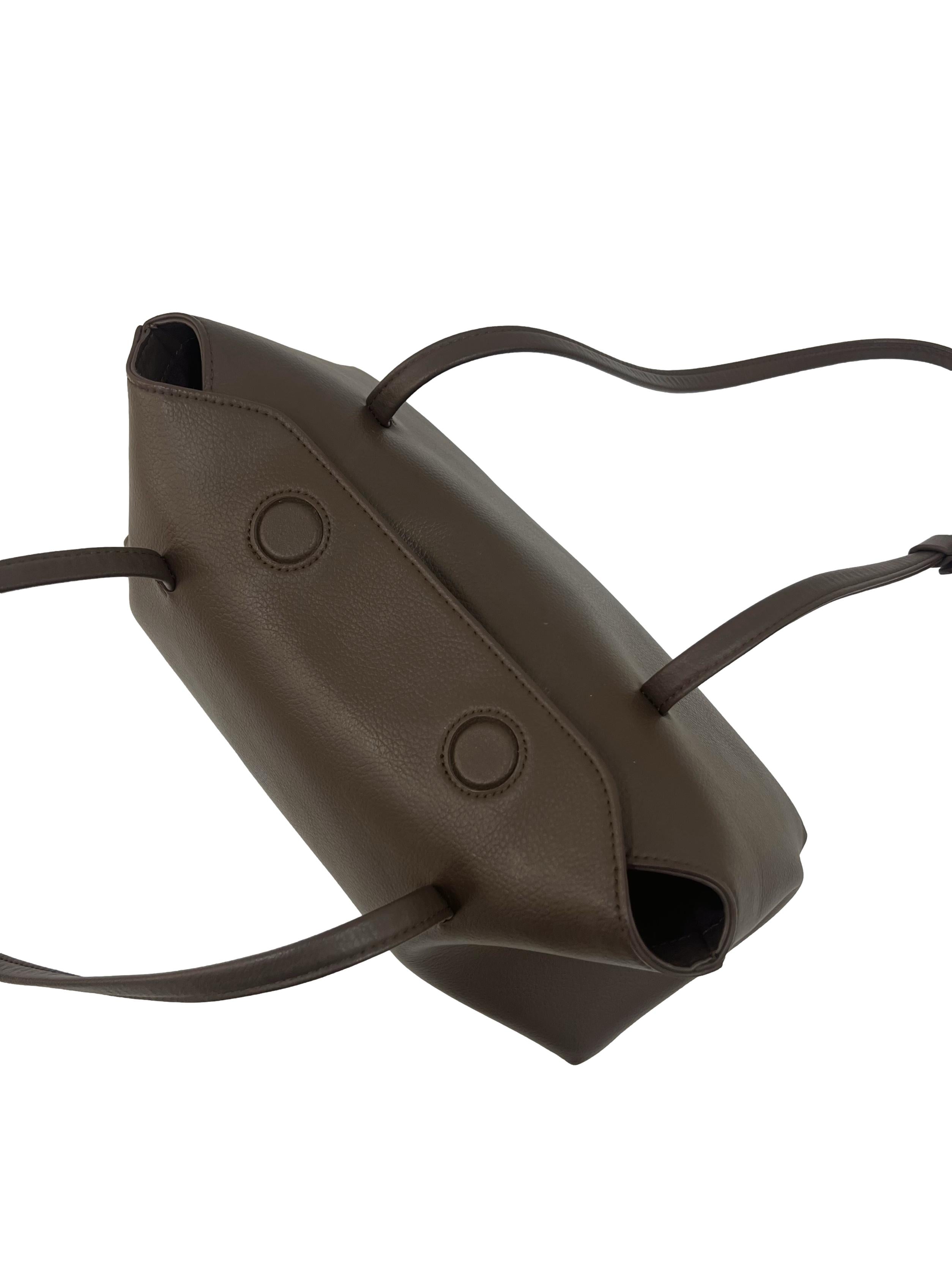 Brown Pu Chrystie Bag Shoulder Bag Csn