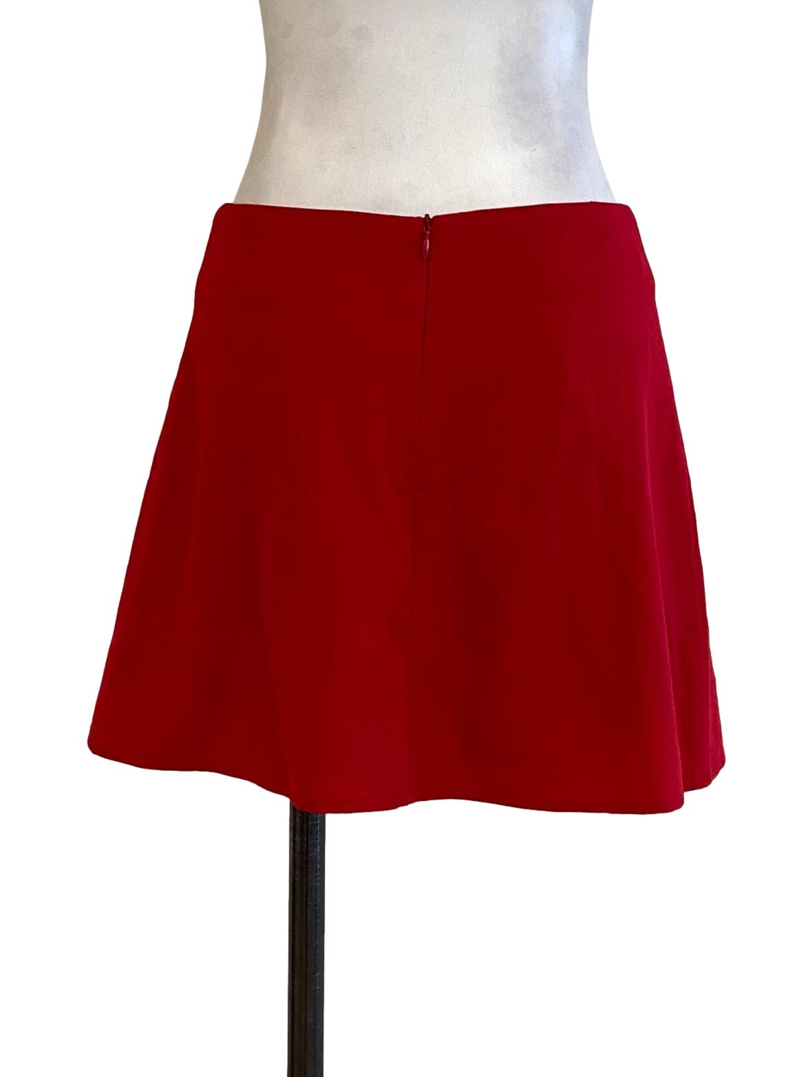 Red Flip Skorts