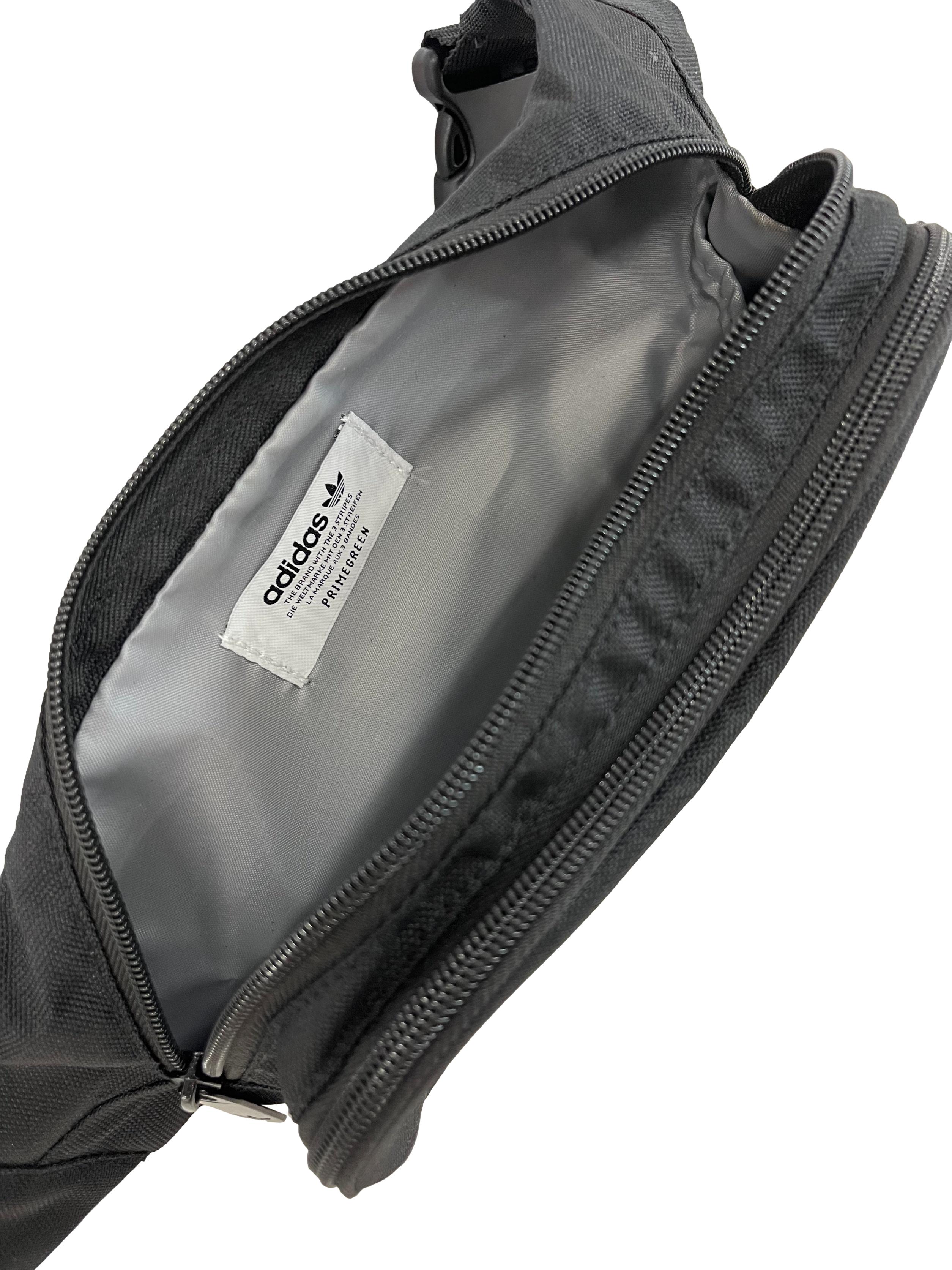 Black Boxy Mini Bum Bag