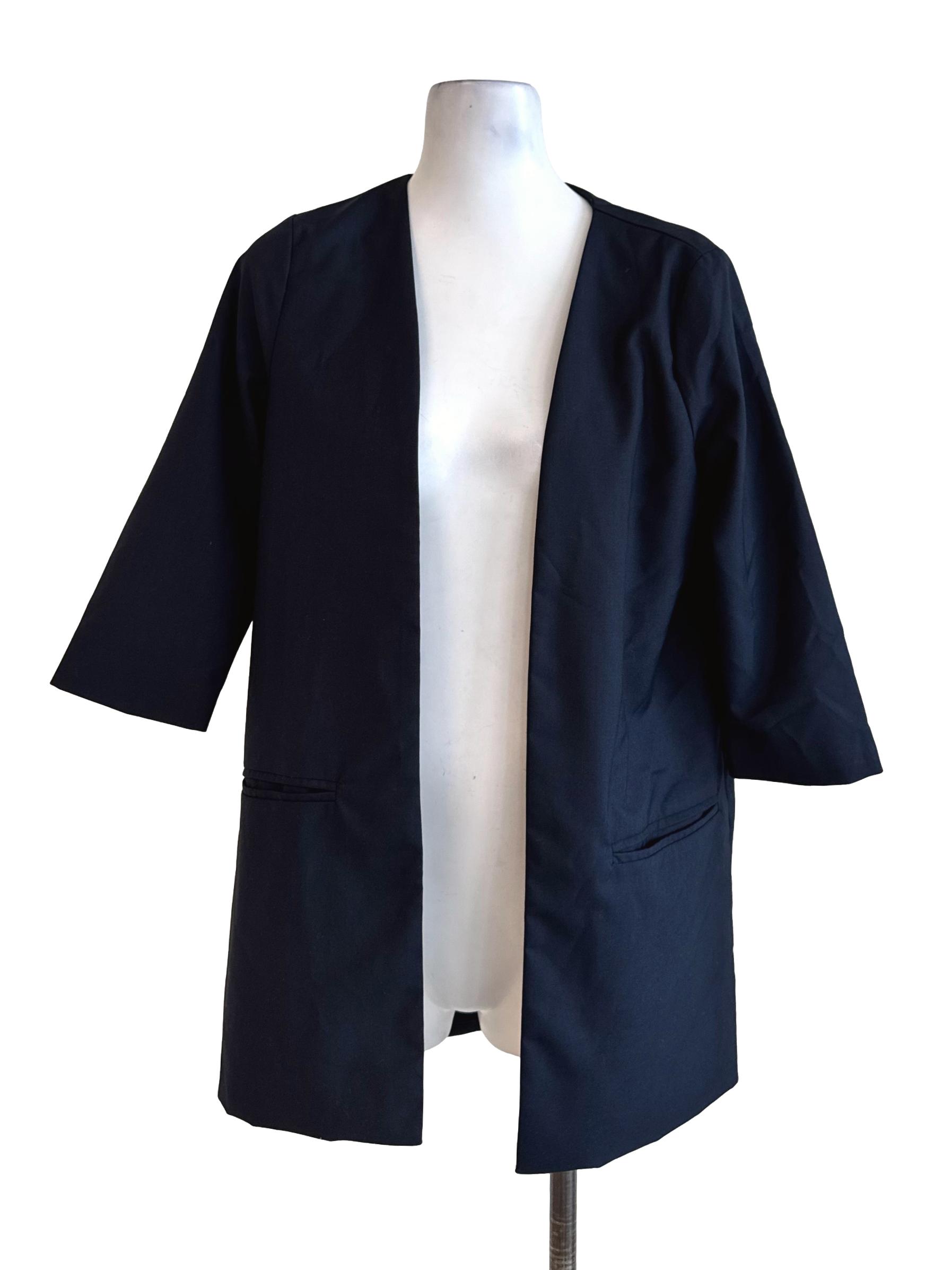 Blue Black Blazer