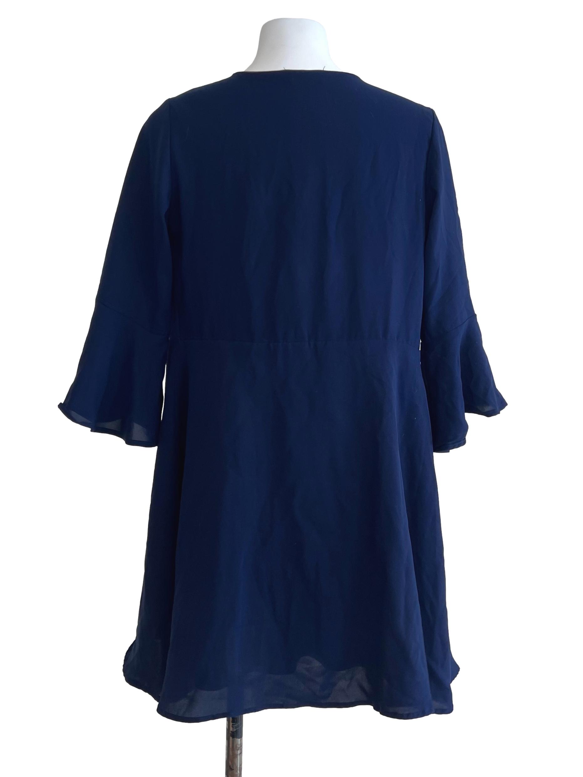Blue Tie Cardigan | REFASH