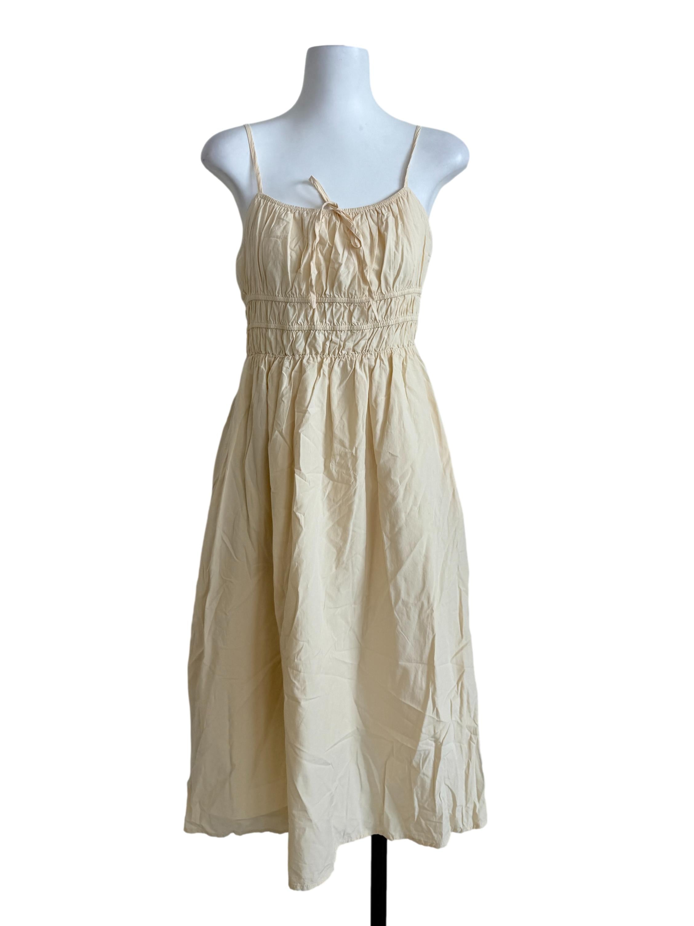 Blonde Yellow Babydoll Dress