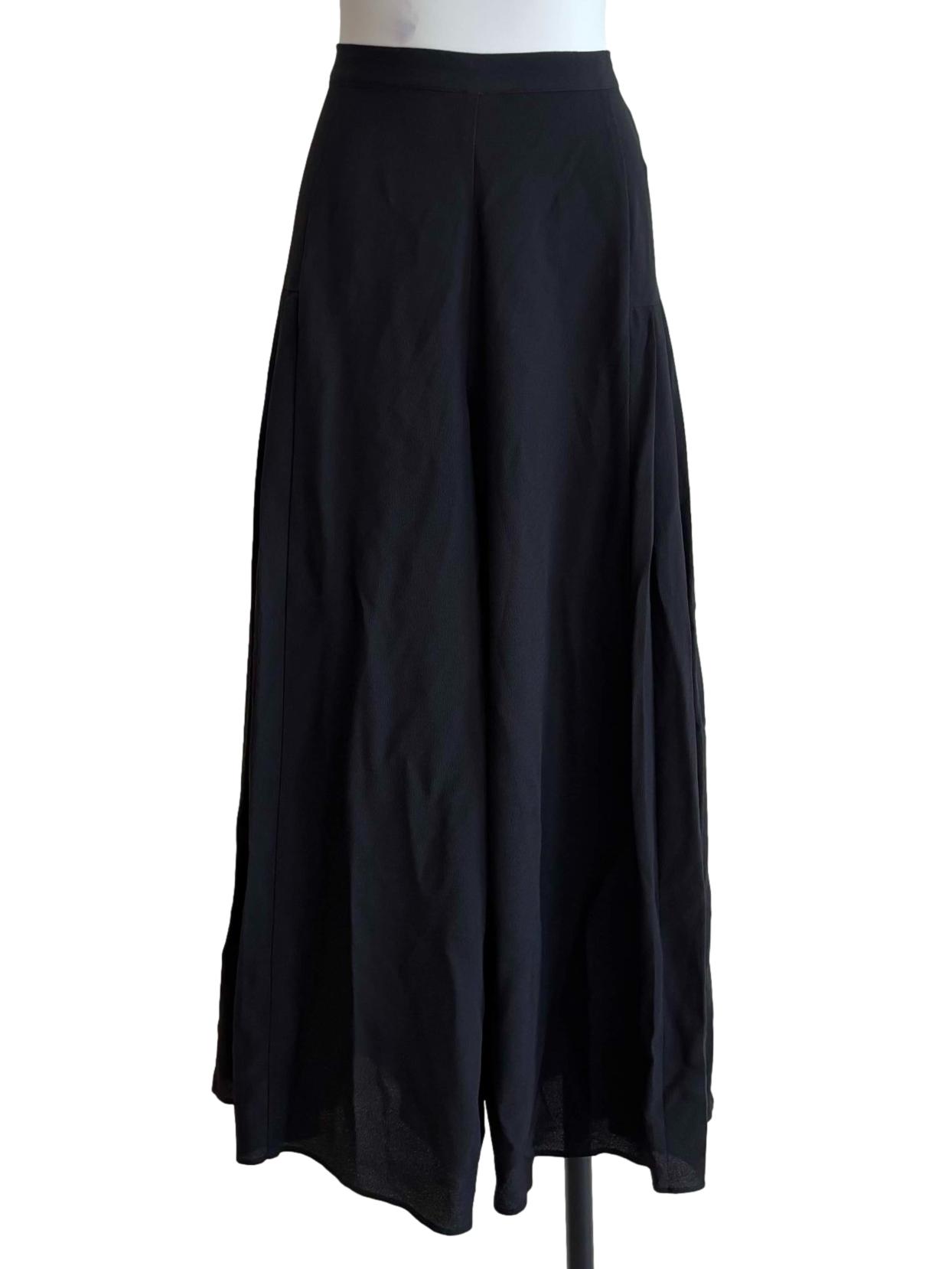 Charcoal Black Palazzo Pants